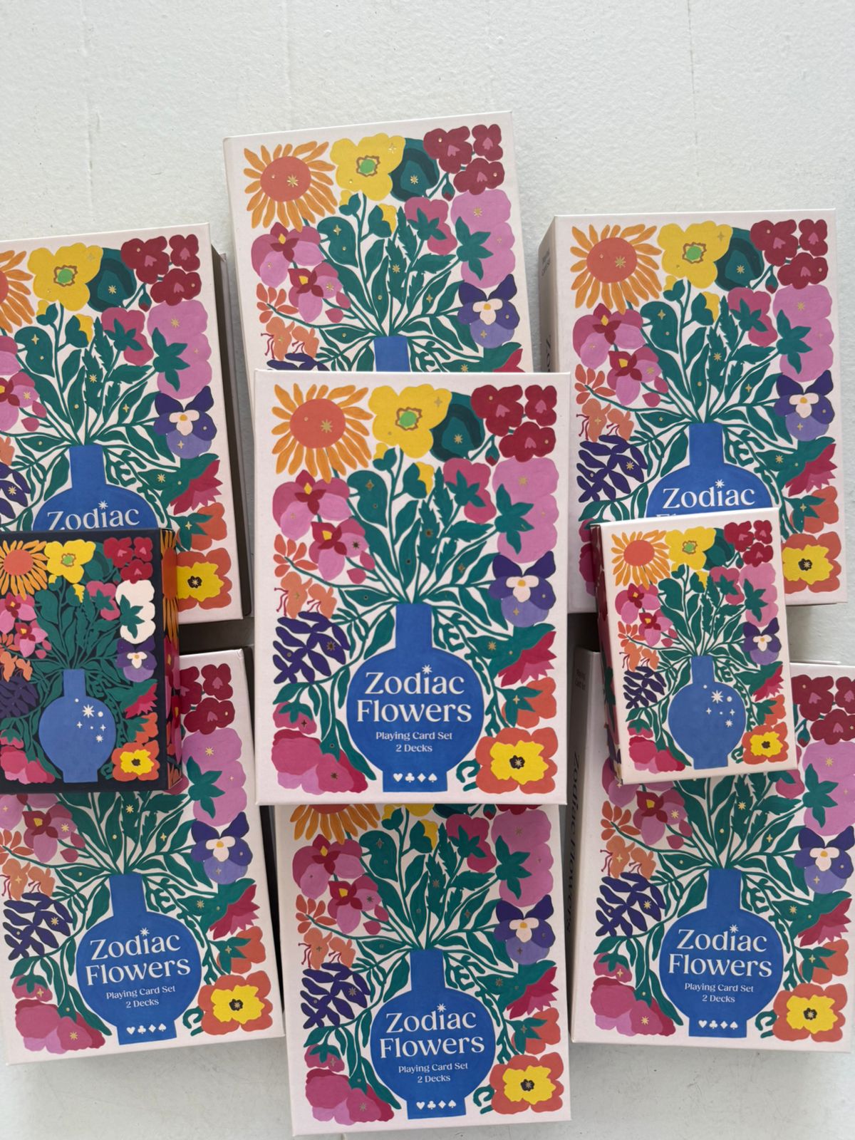 Zodiac Flower Playing Card Set 2