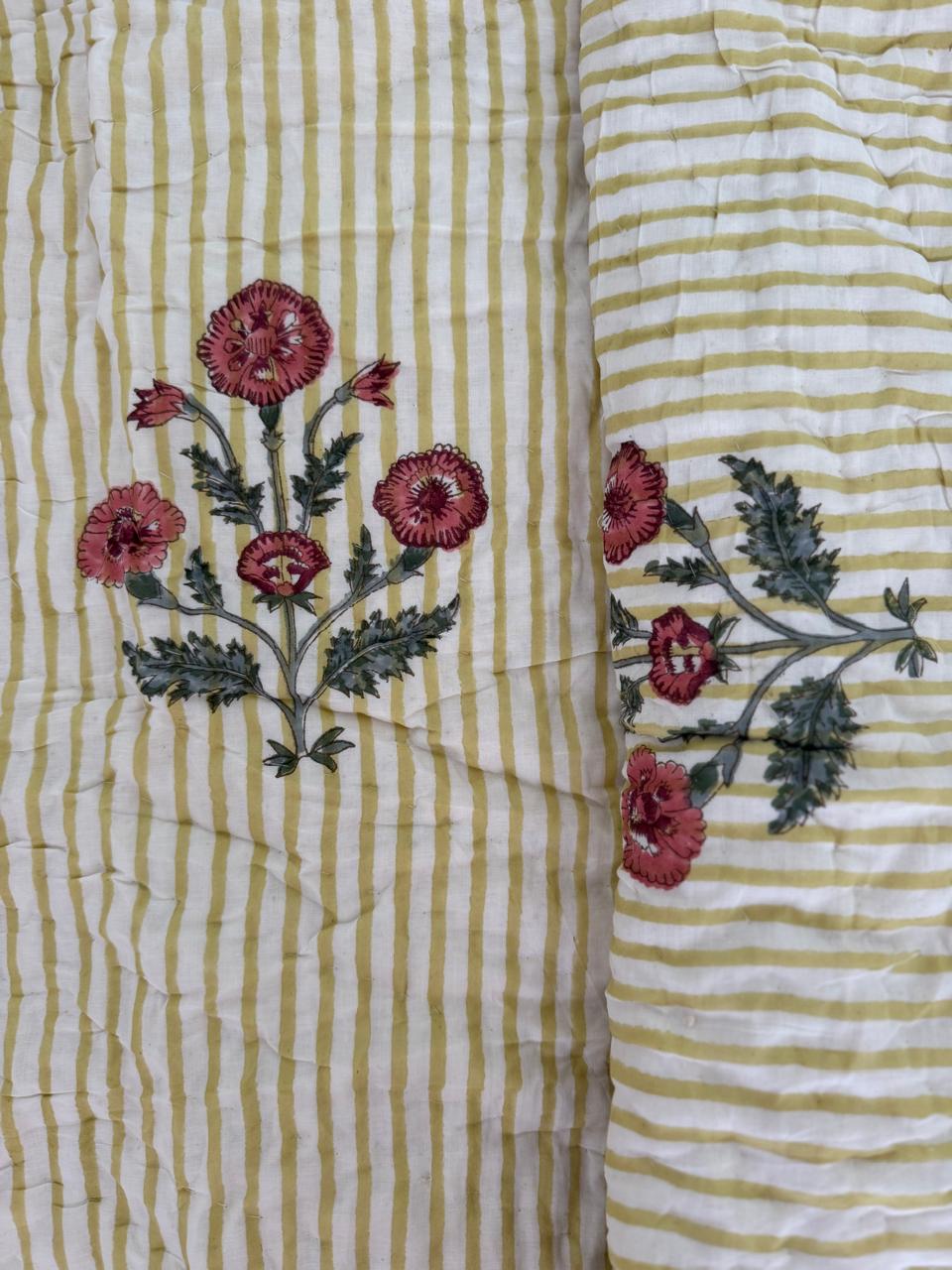 Royal King Quilt - Organic Cotton - Cherry