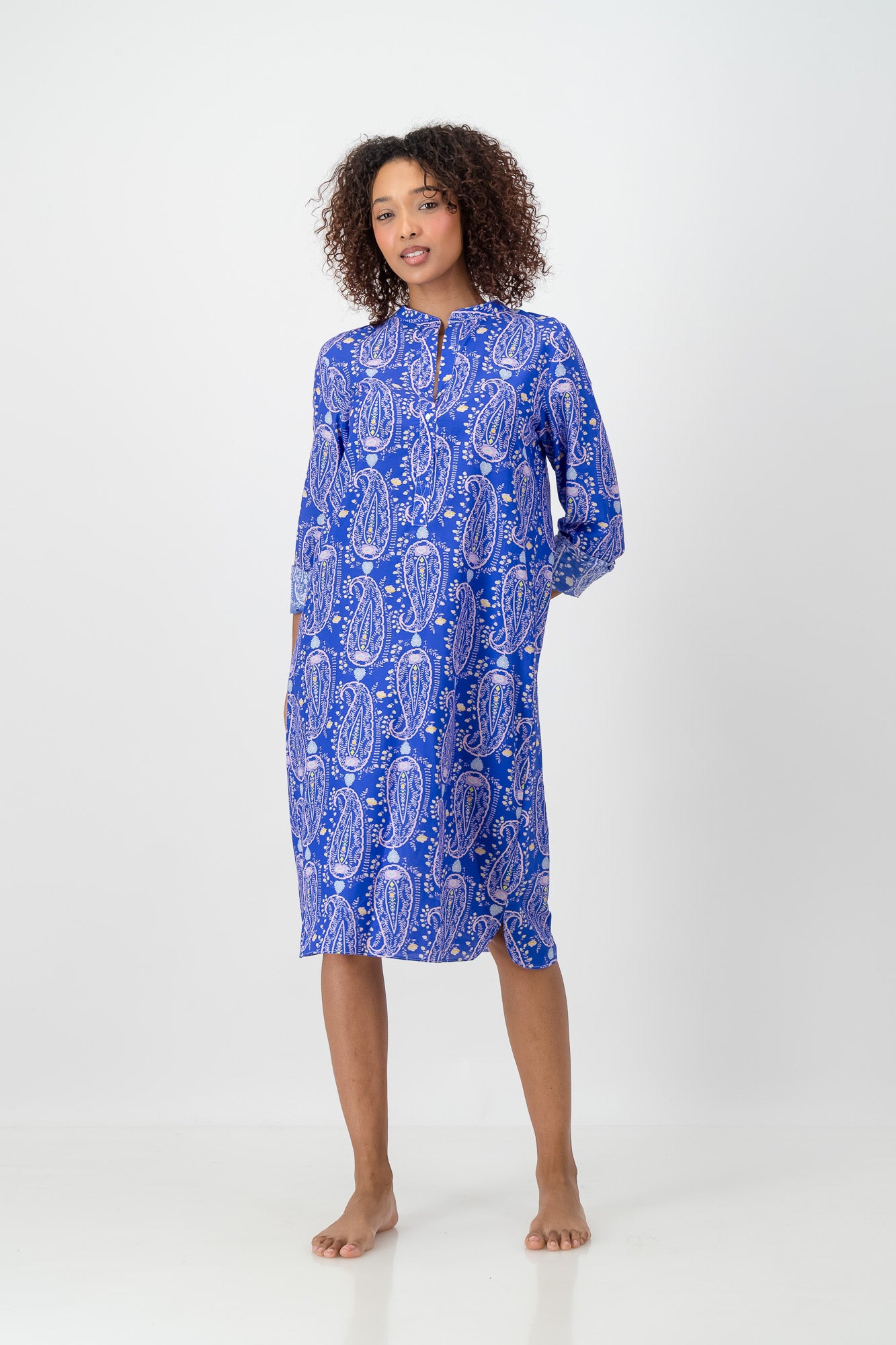 Rajah - Blue Paisley