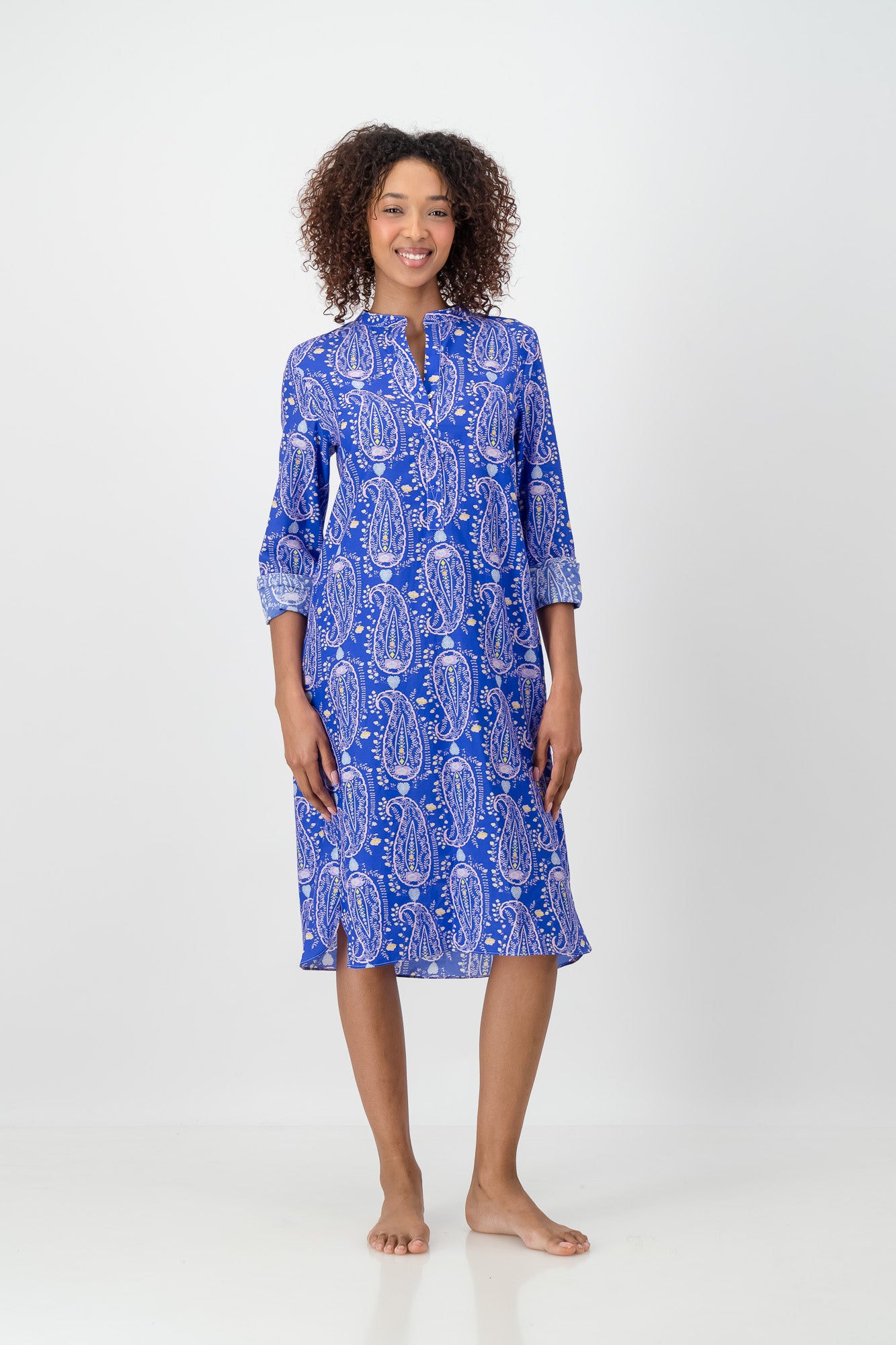 Rajah - Blue Paisley