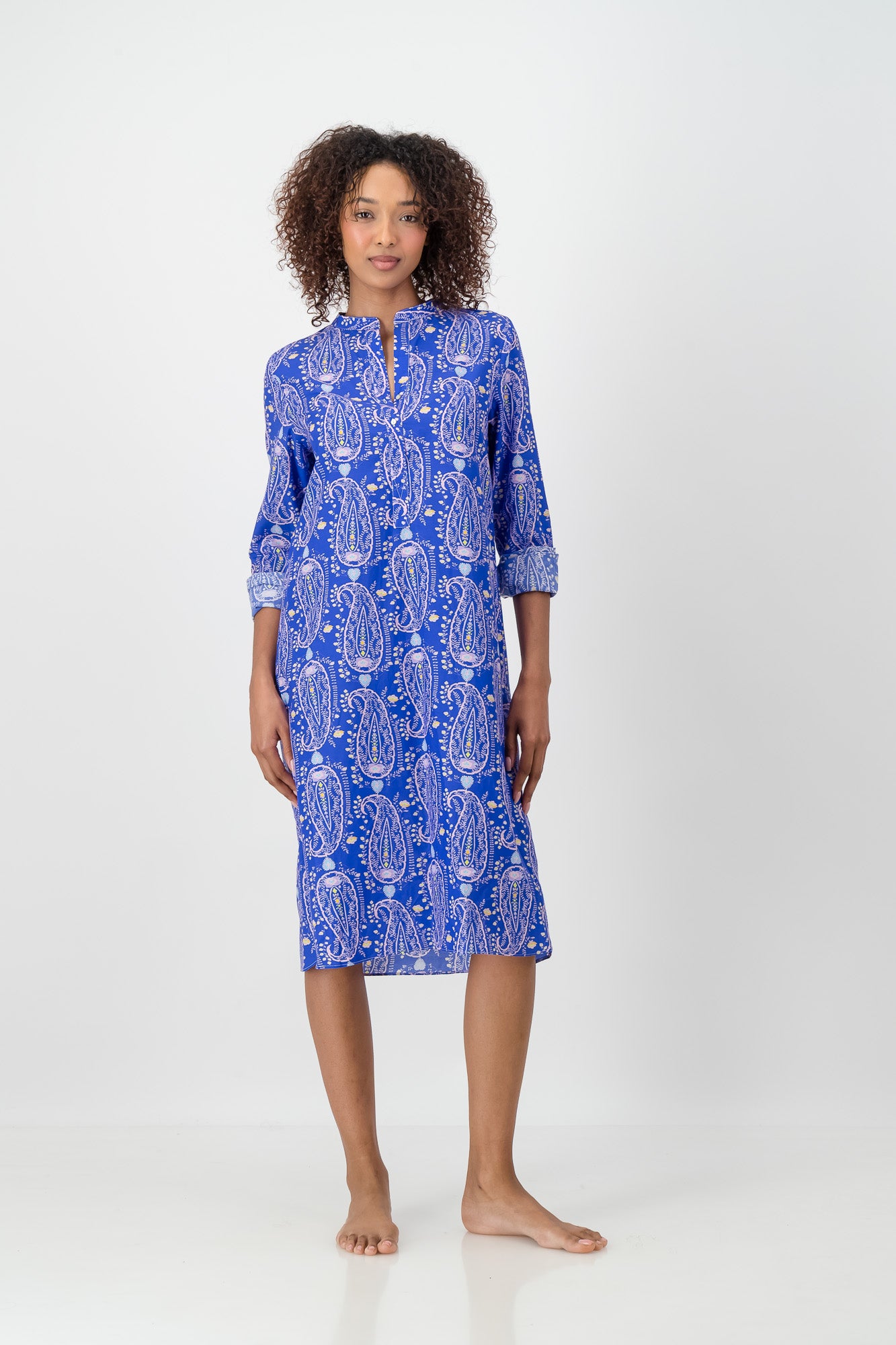Rajah - Blue Paisley