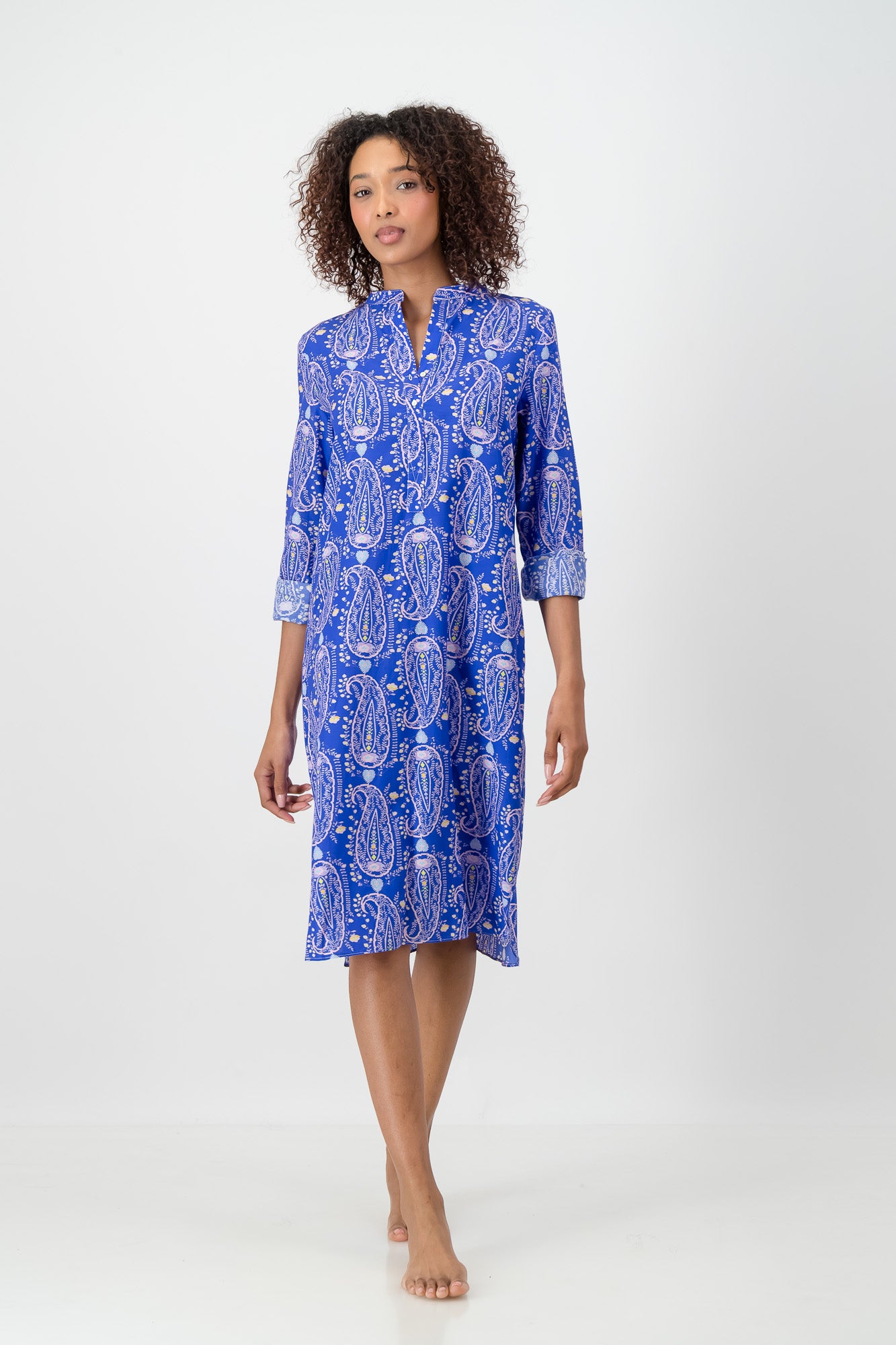Rajah - Blue Paisley