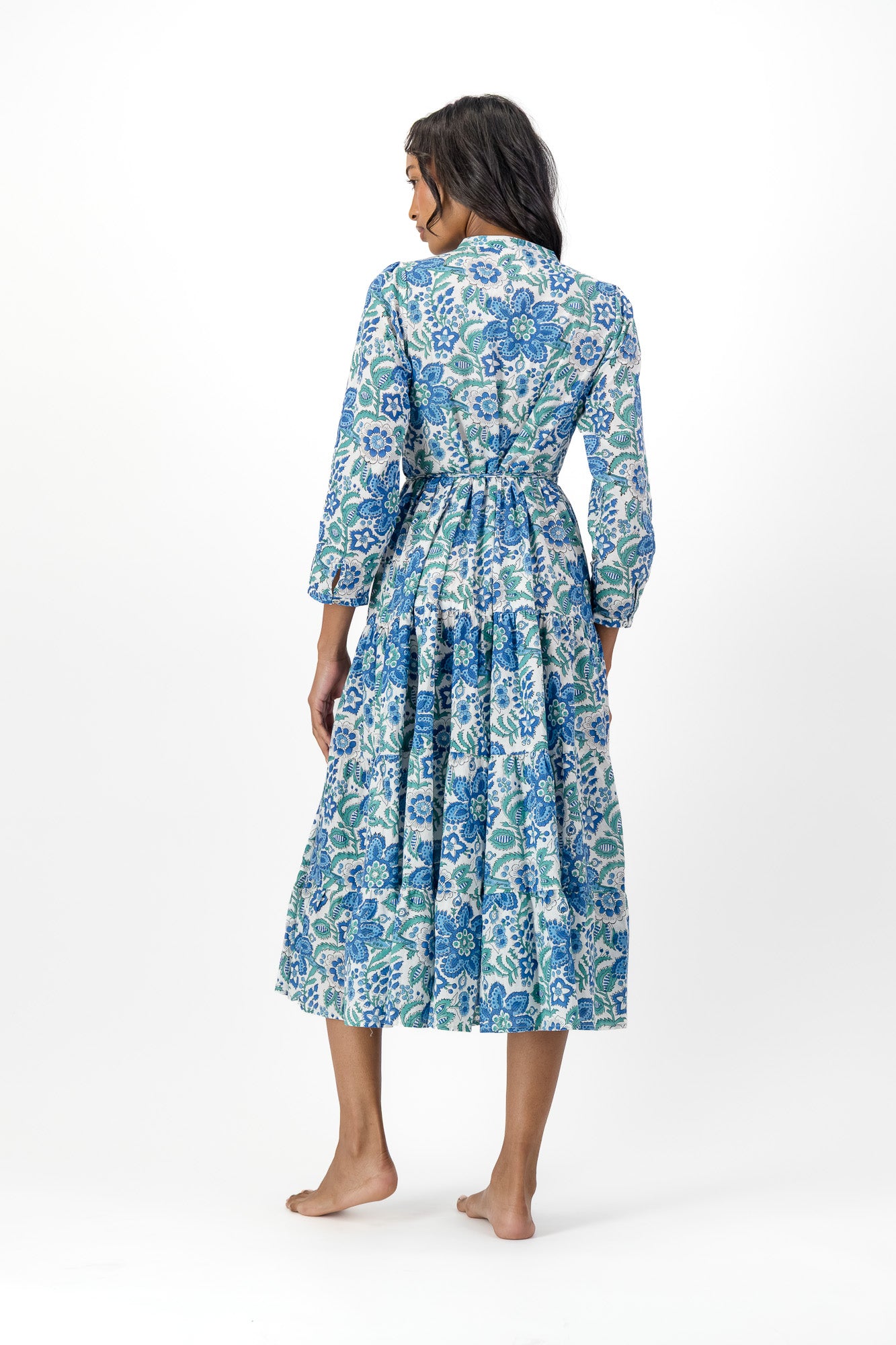 Isolde Dress - Blue Butterscotch