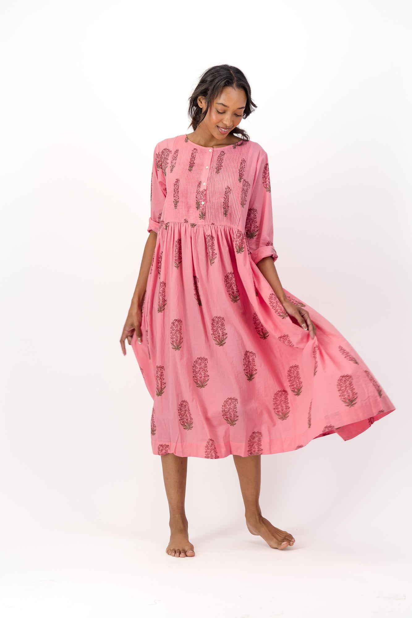Mother Earth Dress - Rose Delight