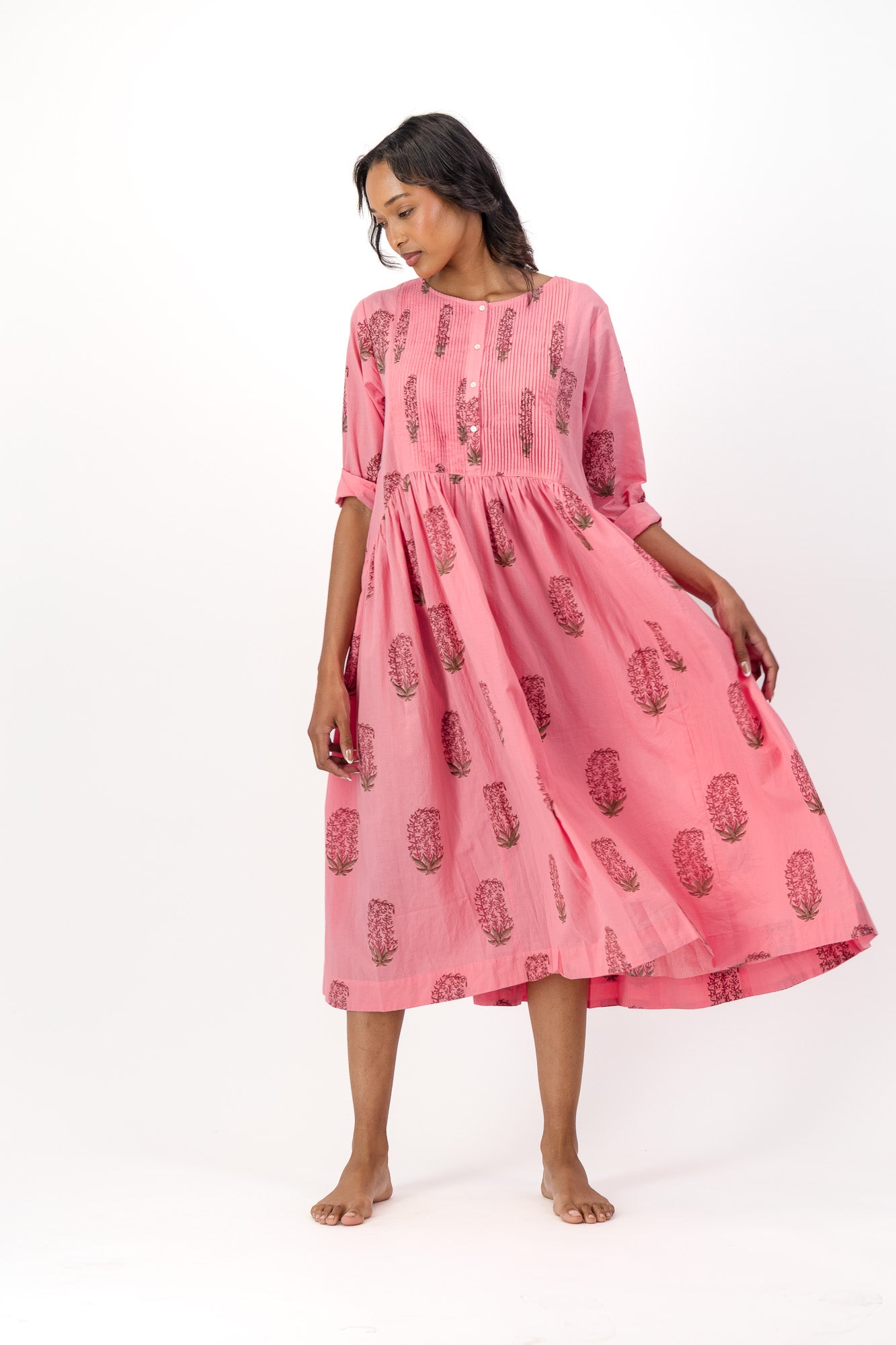 Mother Earth Dress - Rose Delight