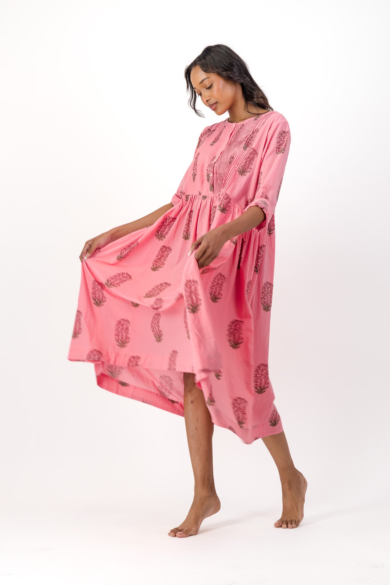 Mother Earth Dress - Rose Delight