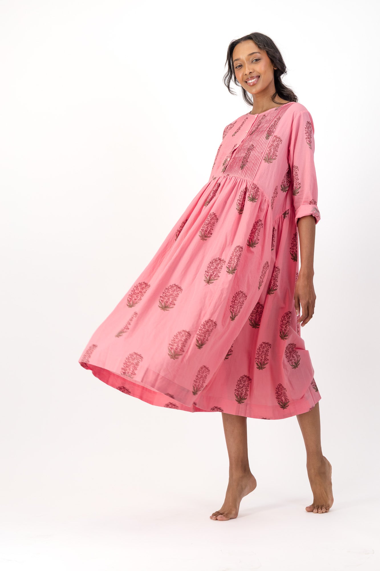 Mother Earth Dress - Rose Delight