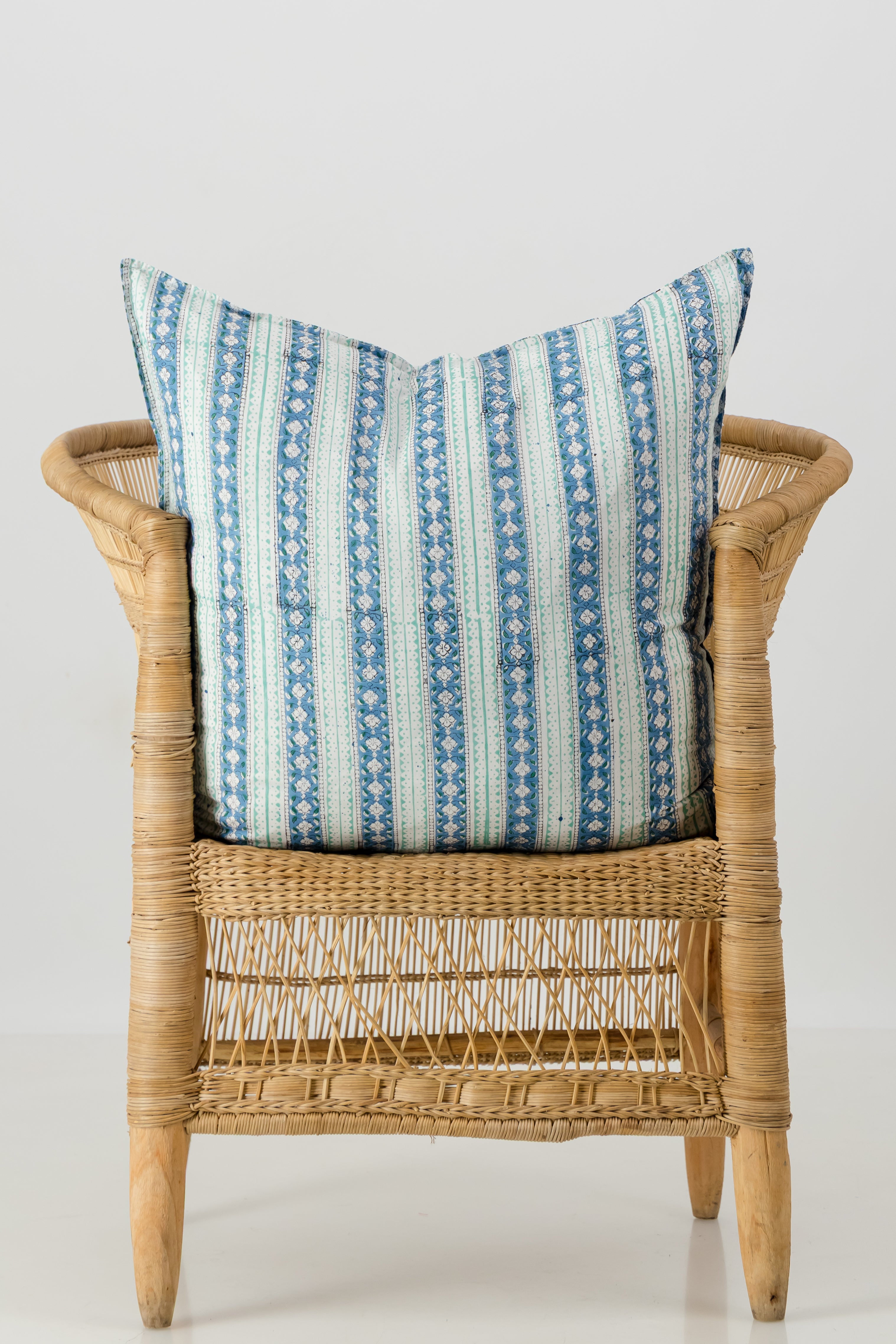 Cushion Cover - Green Stripe