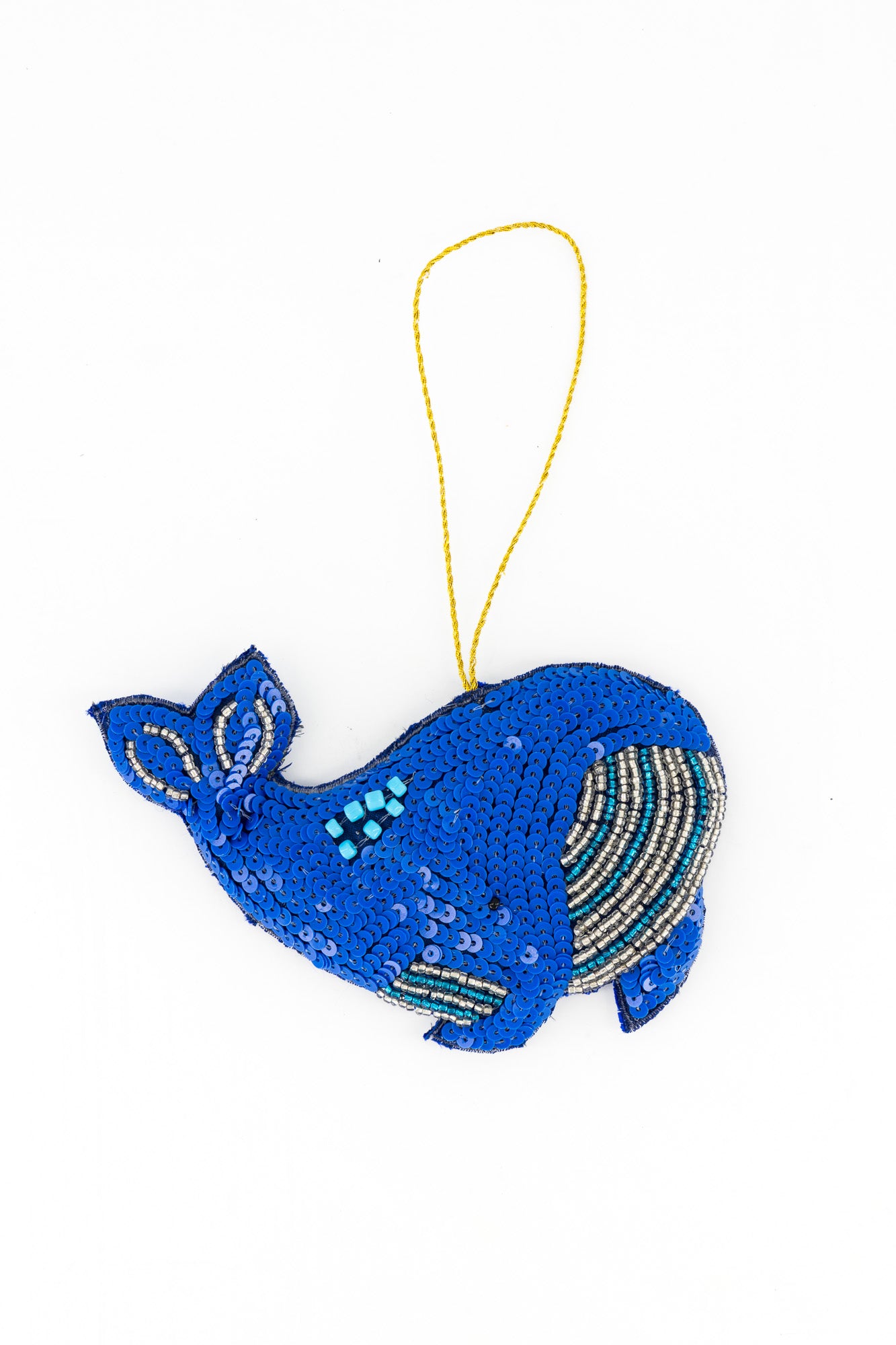 Sequins Ornament - Whale