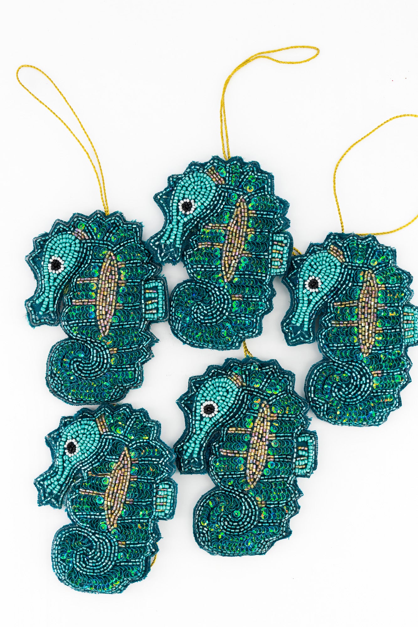 Sequins Ornament - Seahorse