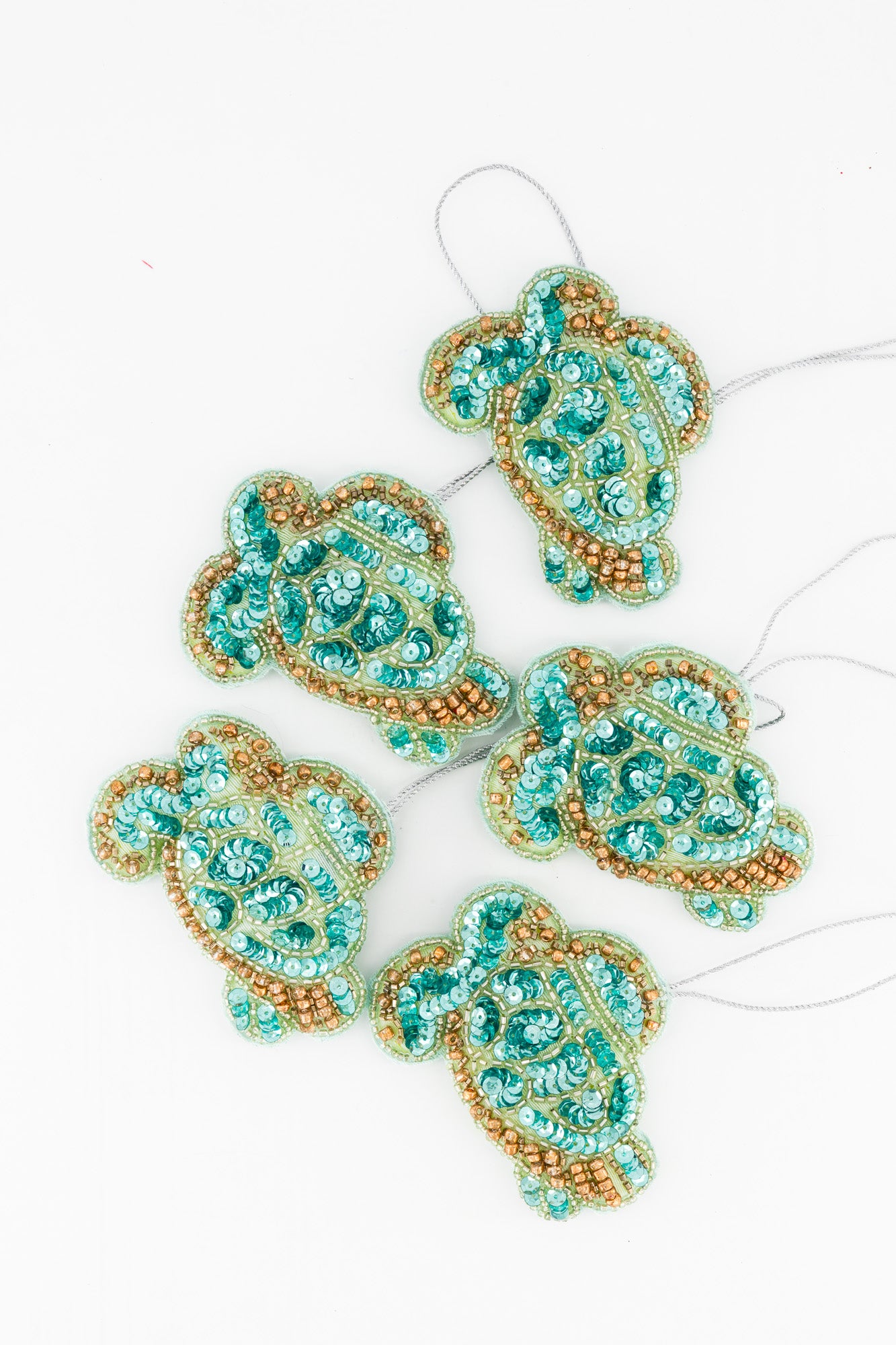 Sequins Ornament - Turtle