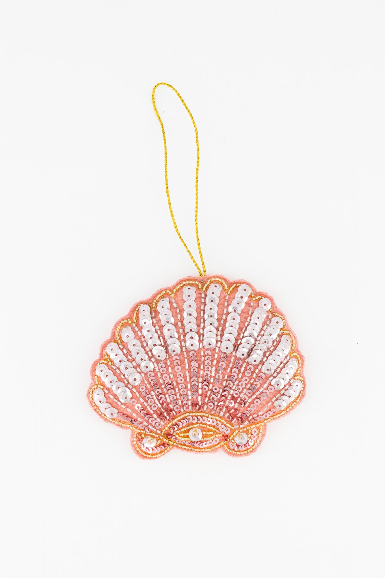 Sequins Ornament - Pink Shell