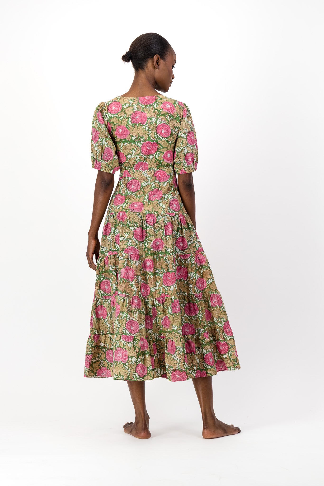 Knot Dress - Forest Flower