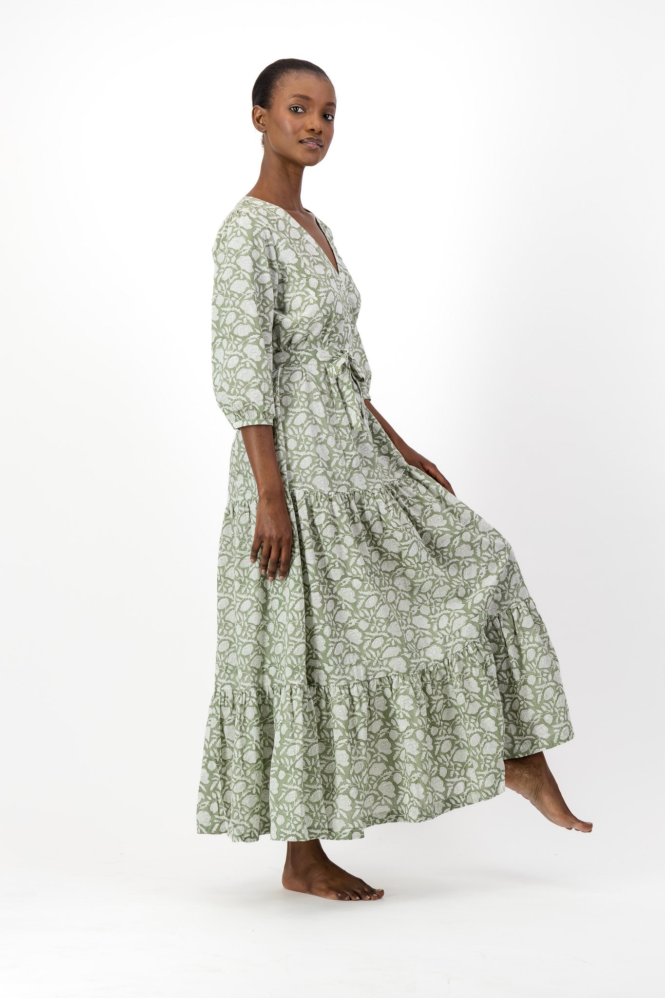 Sofia Dress - Olive Garden