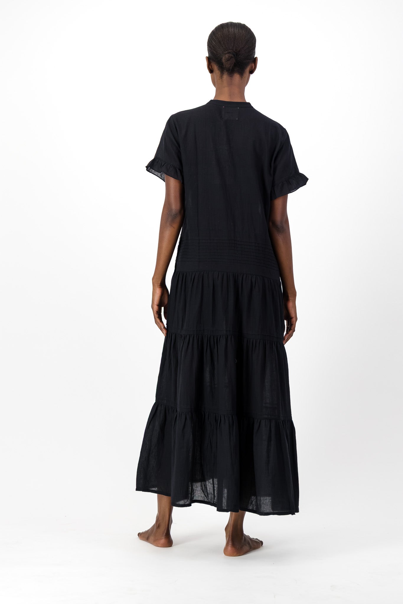 Rowe Dress Handloom - Black
