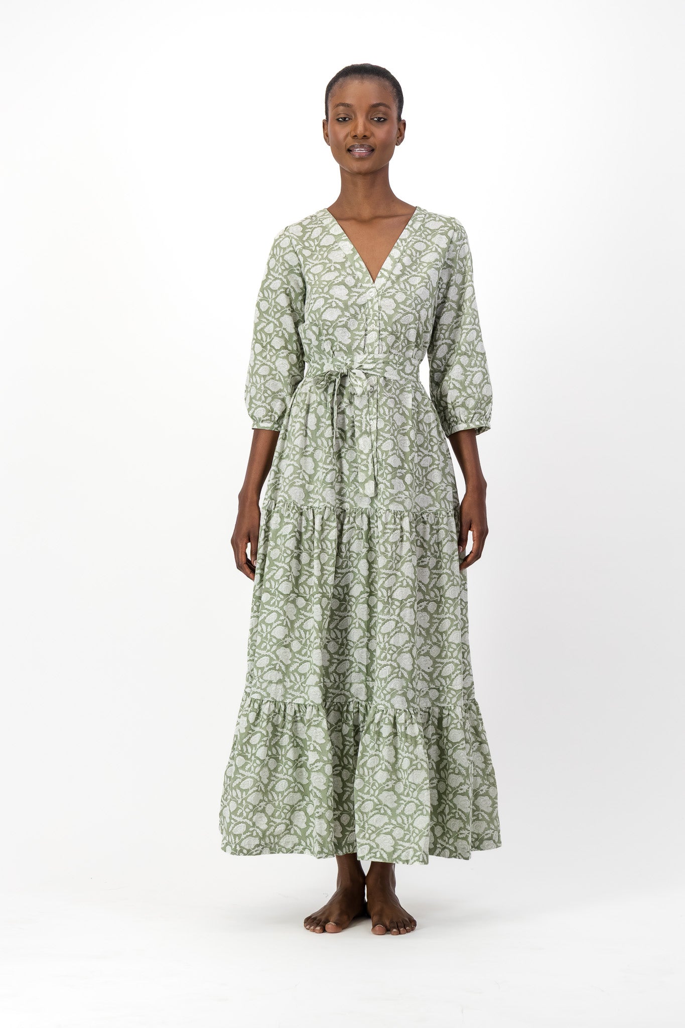 Sofia Dress - Olive Garden