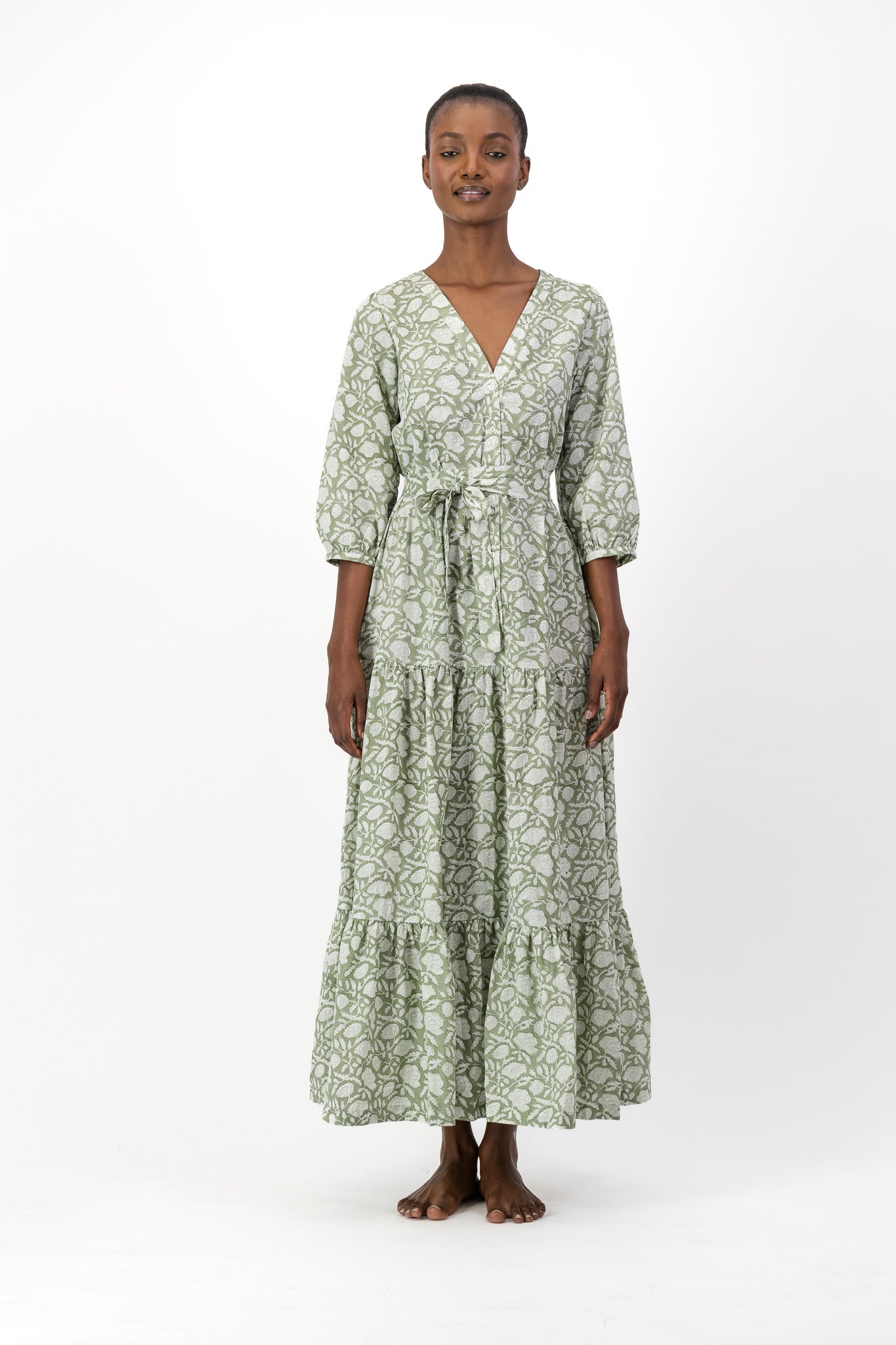 Sofia Dress - Olive Garden