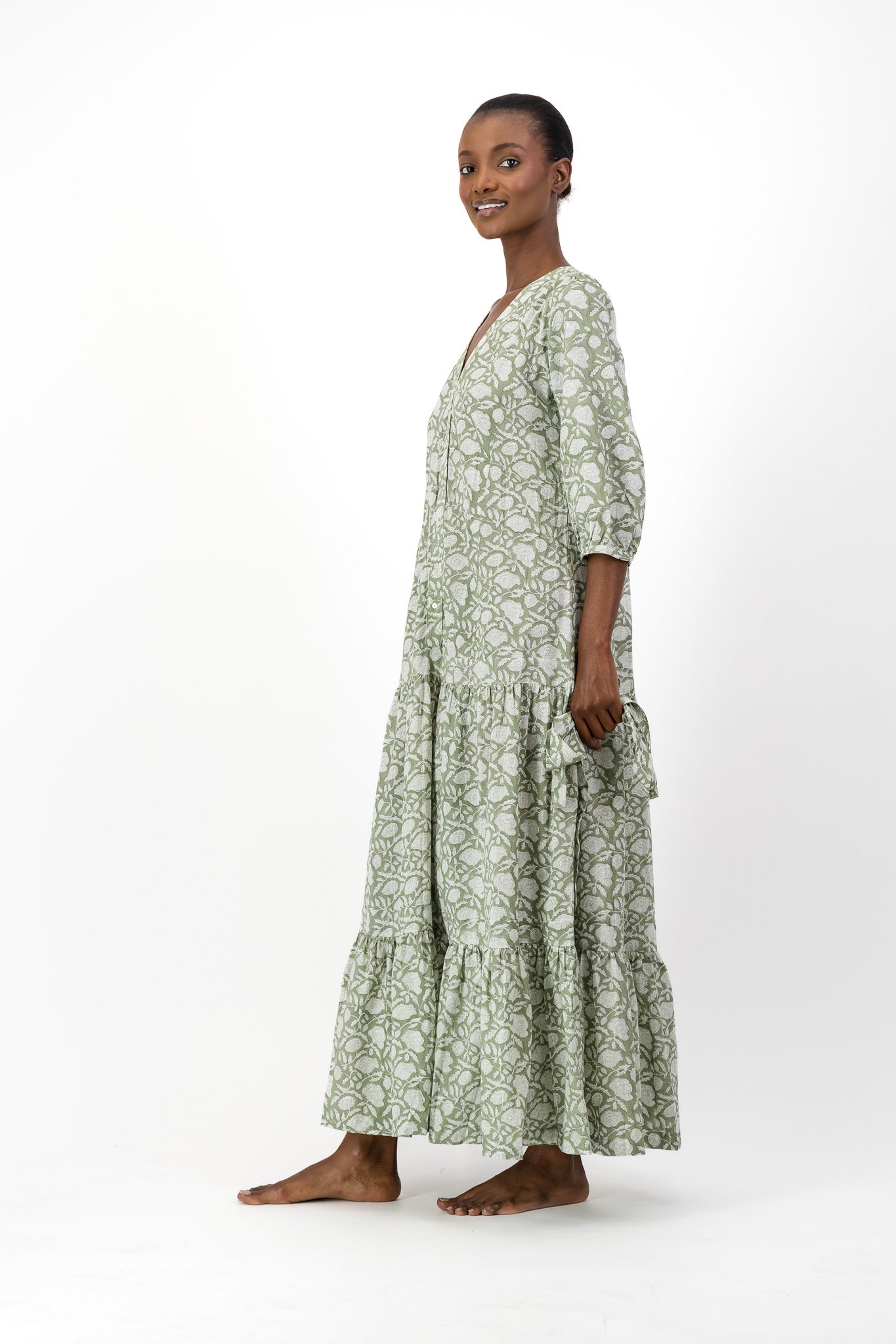 Sofia Dress - Olive Garden