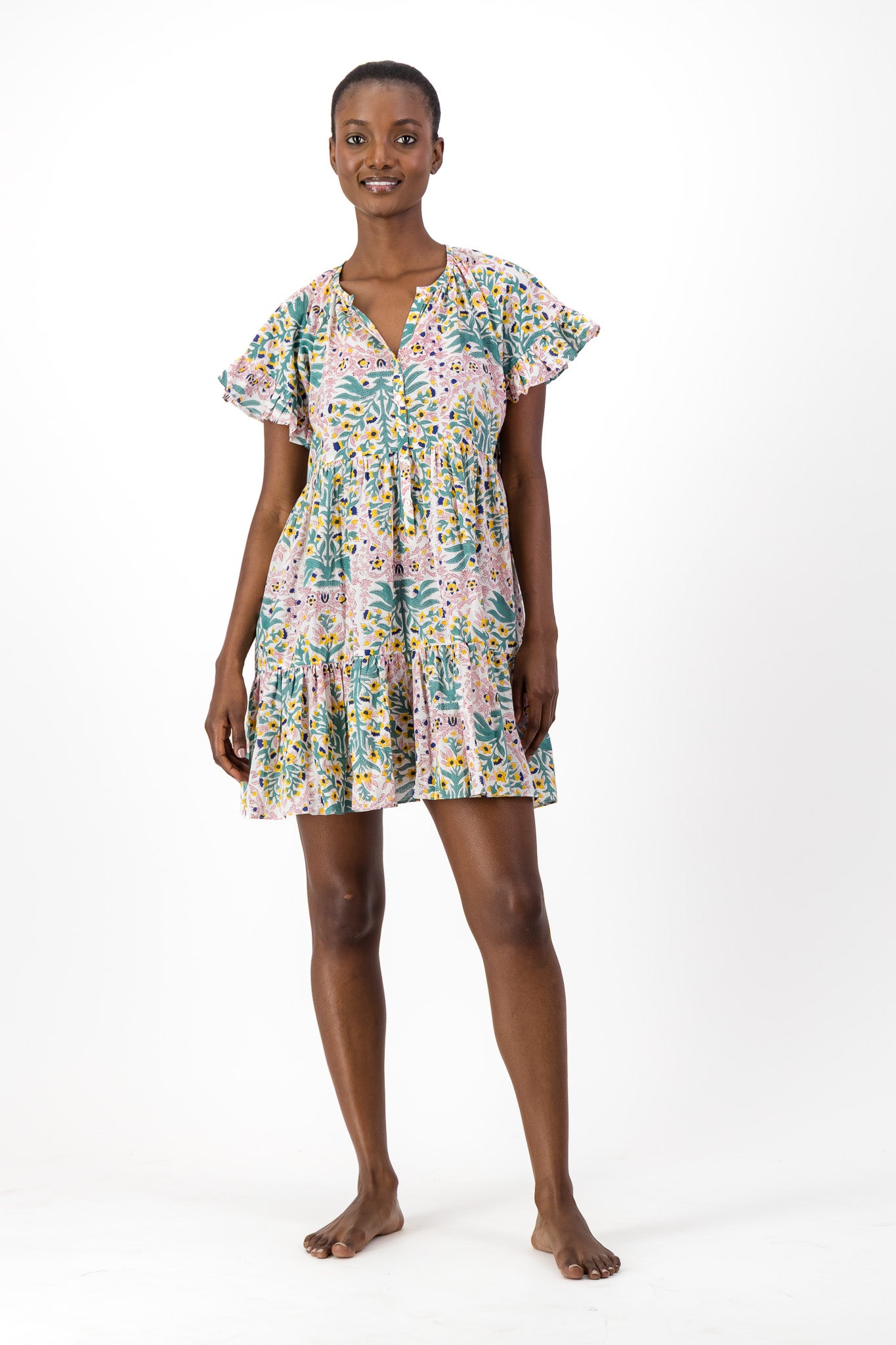 Mally Dress - Garden Floral