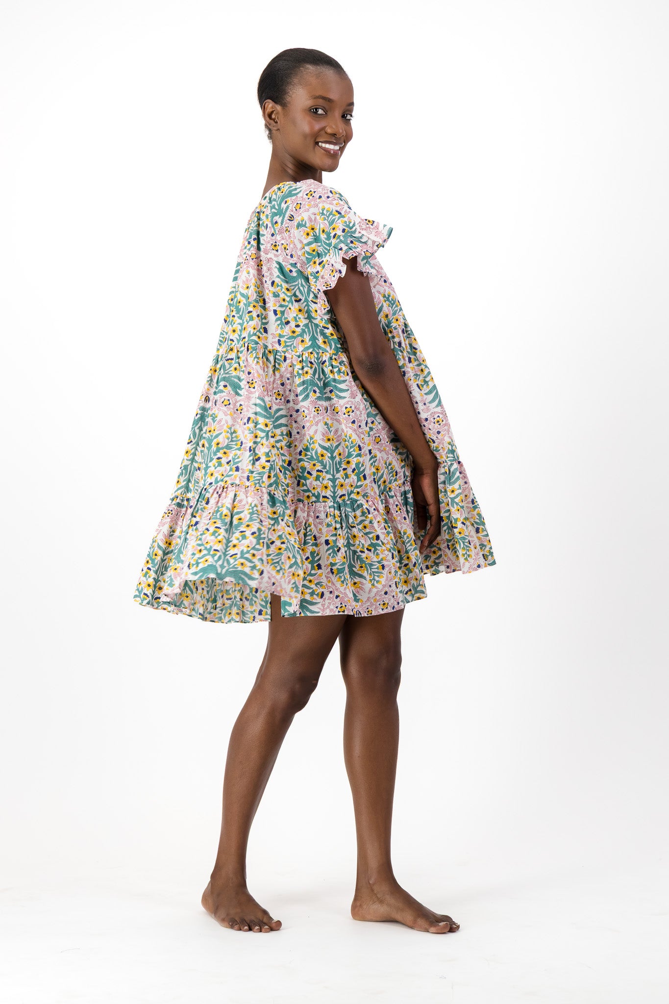 Mally Dress - Garden Floral