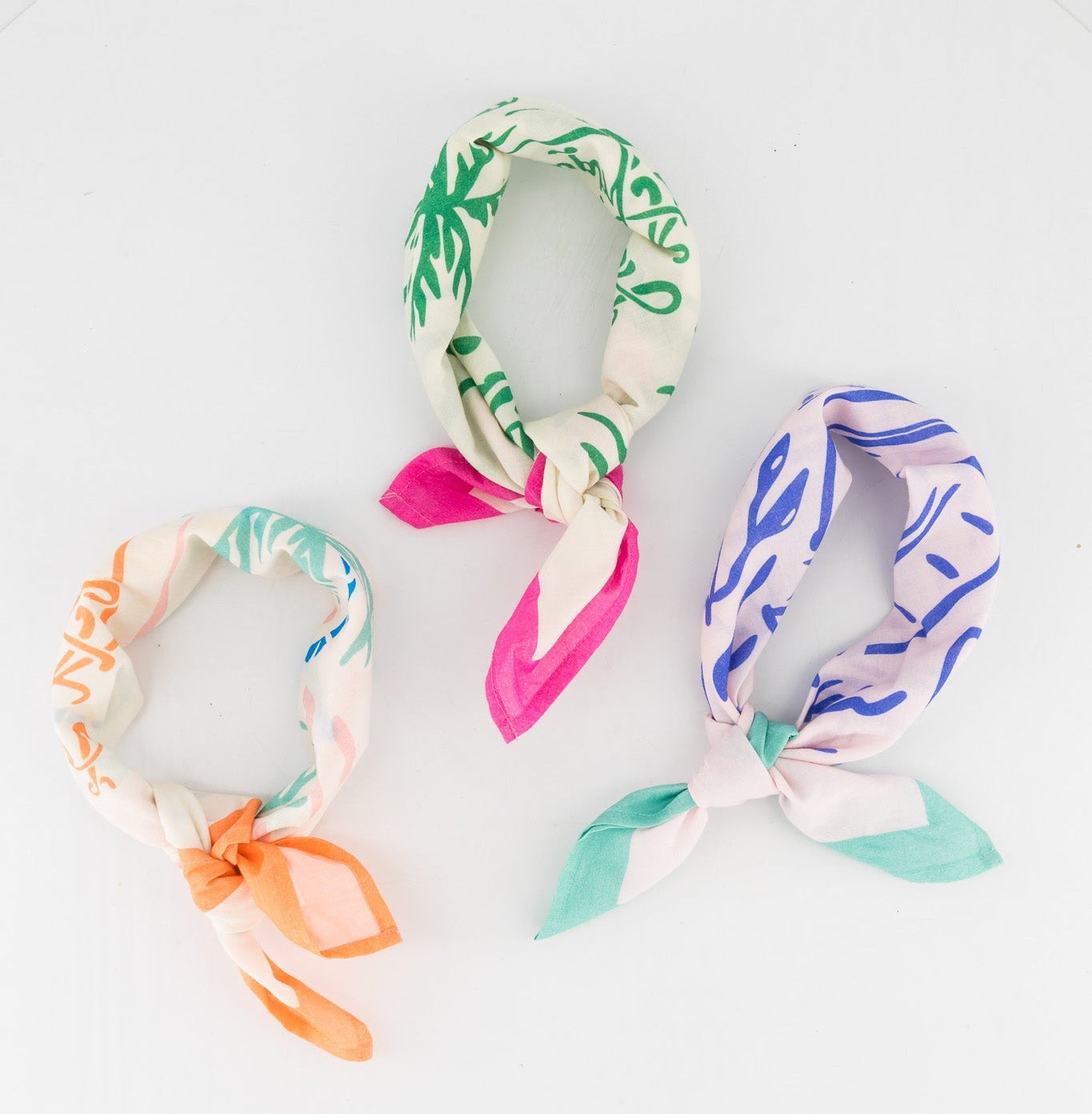 Cotton Scarf - Kalk Bay - Orange