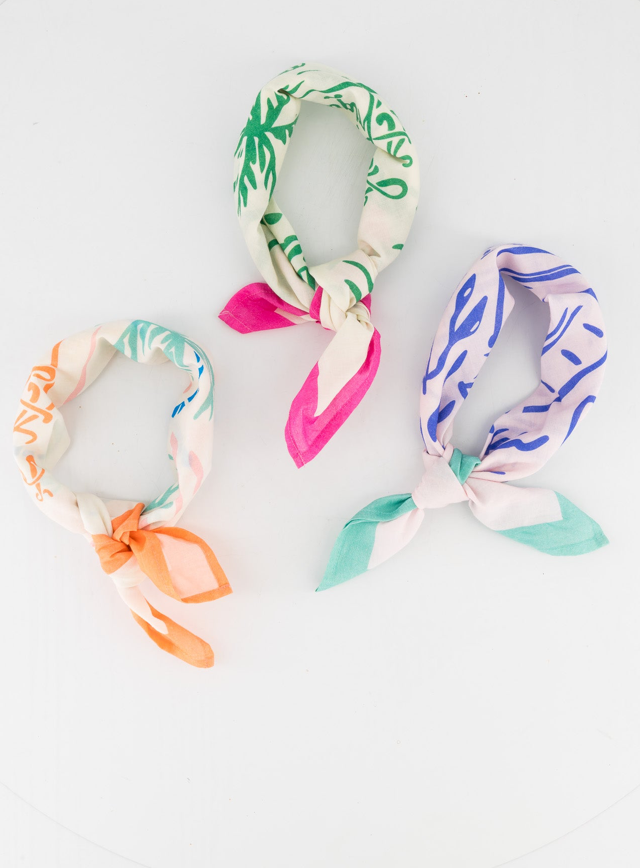 Cotton Scarf - Kalk Bay - Orange