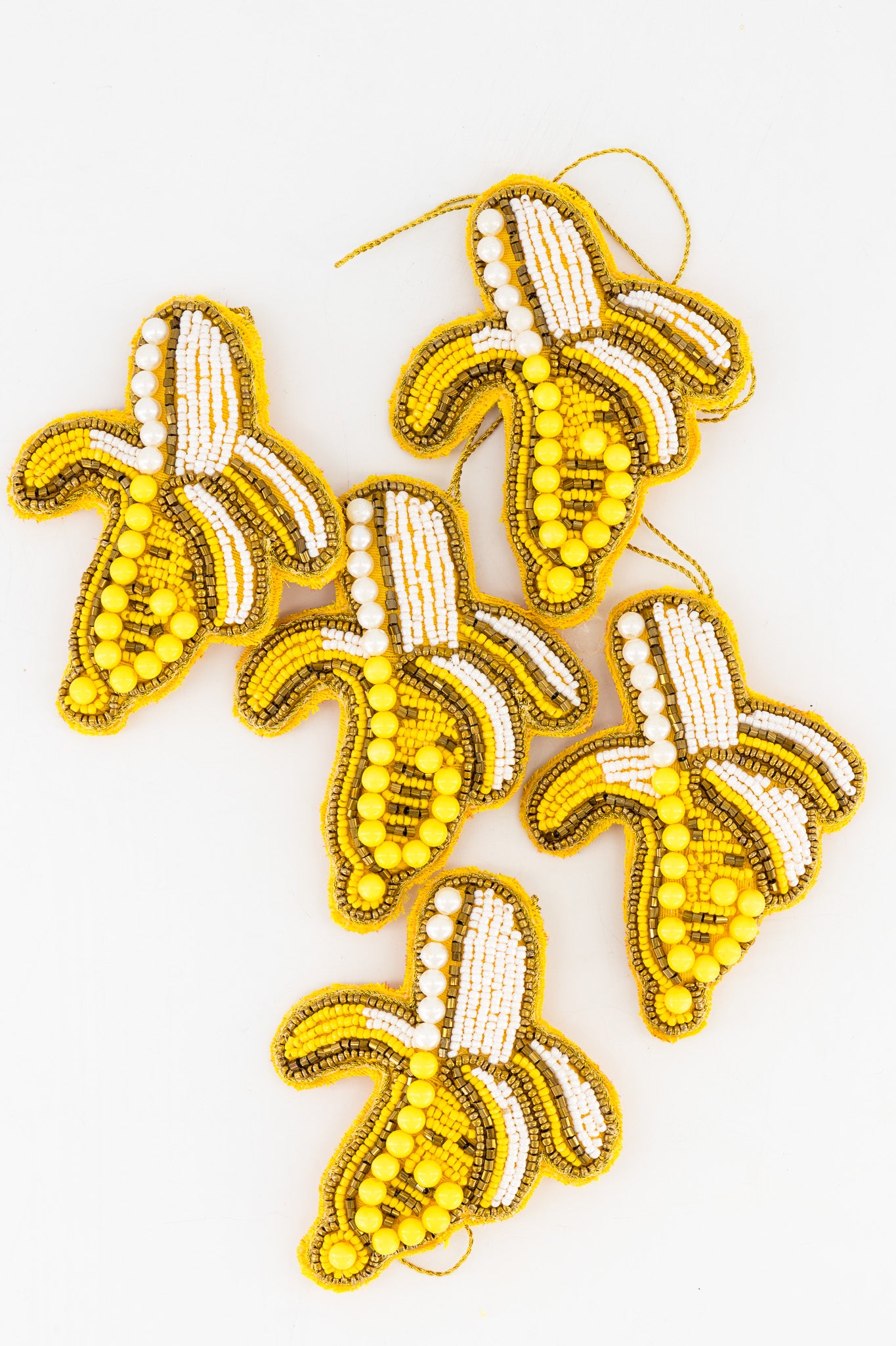 Sequins Ornament - Banana