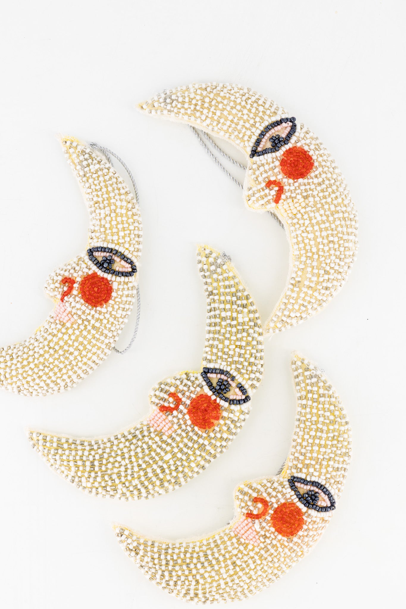 Sequins Ornament - Moon