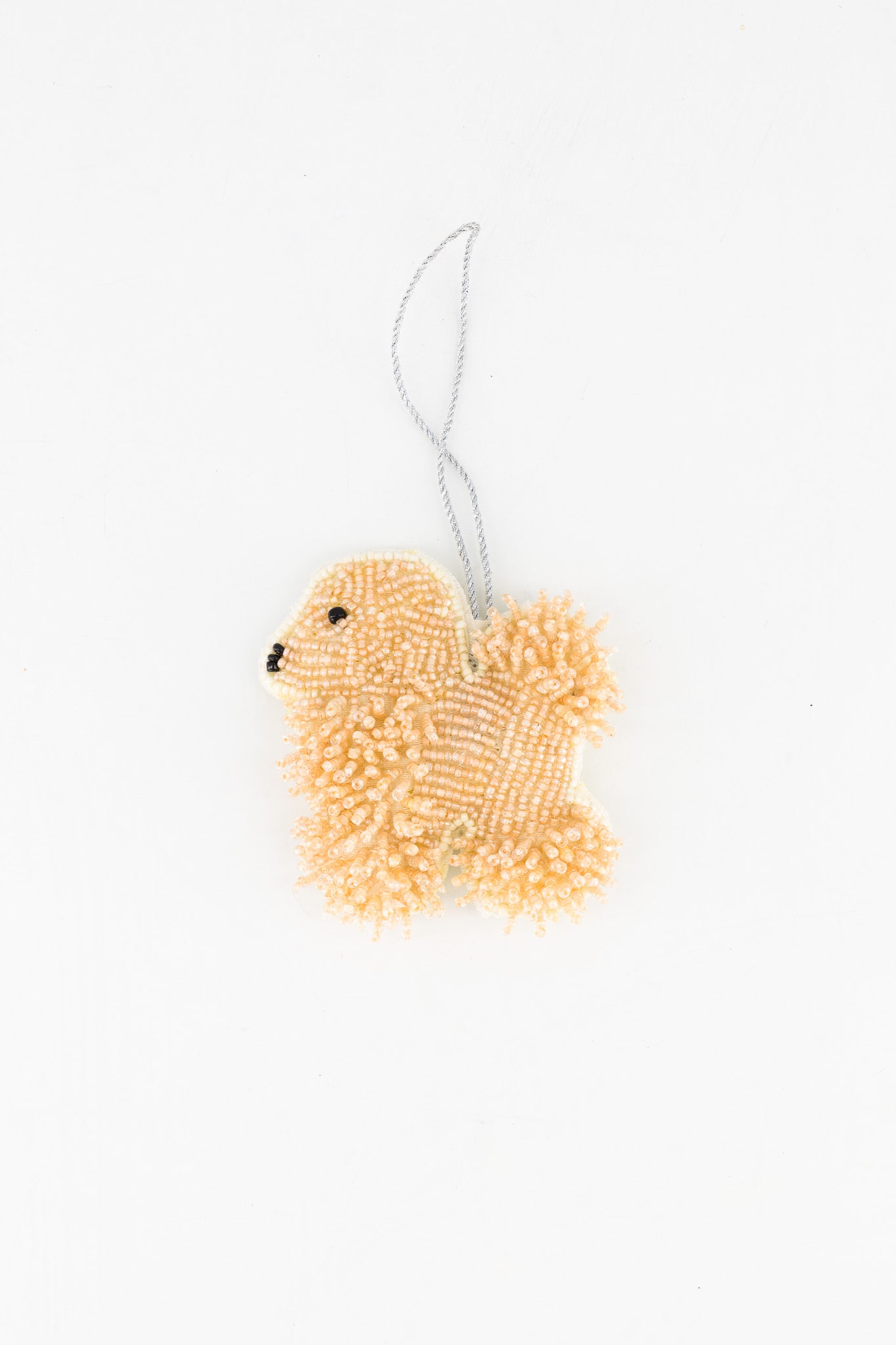 Sequins Ornament - Poodle