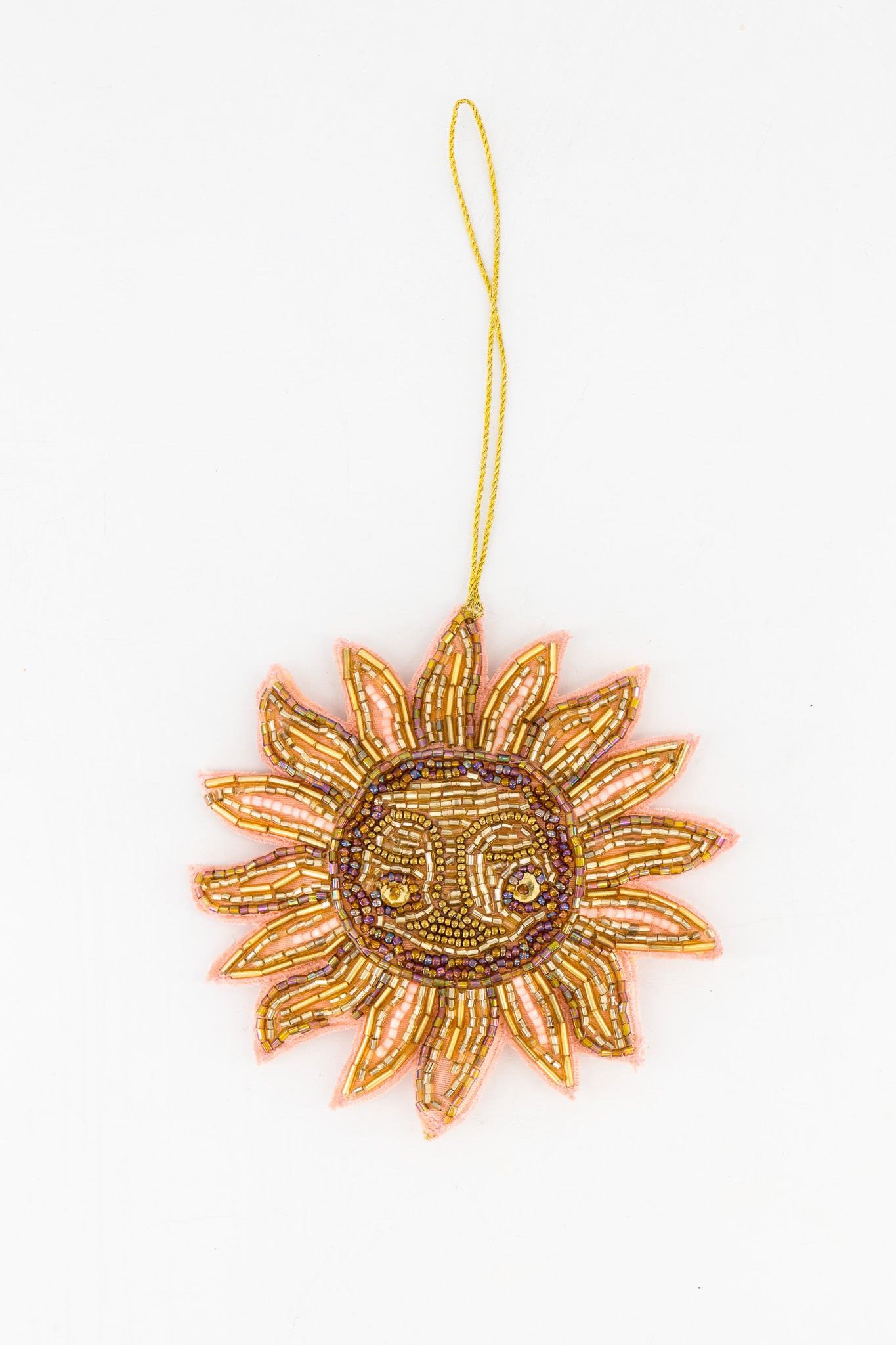 Sequins Ornament - Pink Sun