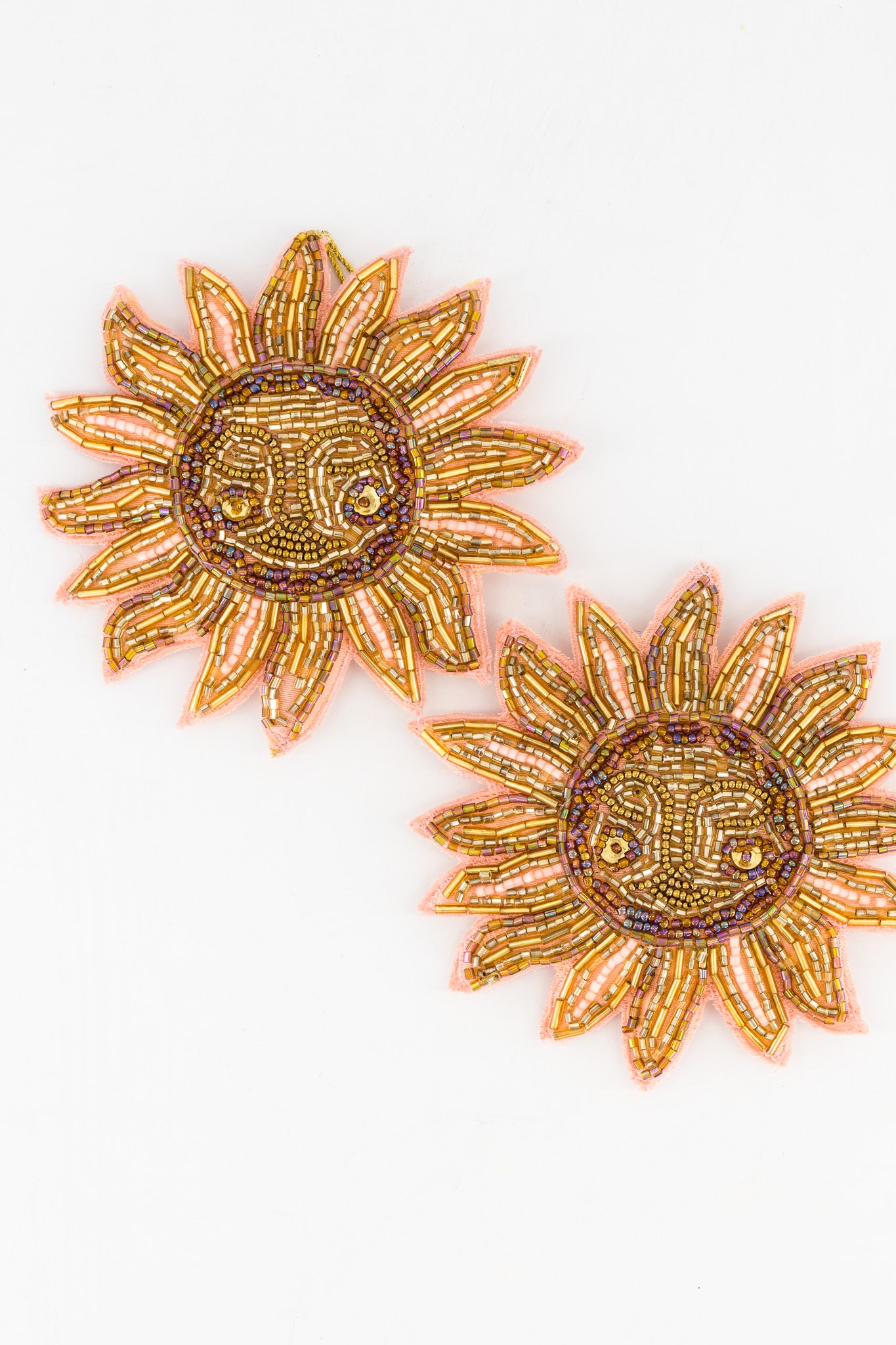 Sequins Ornament - Pink Sun