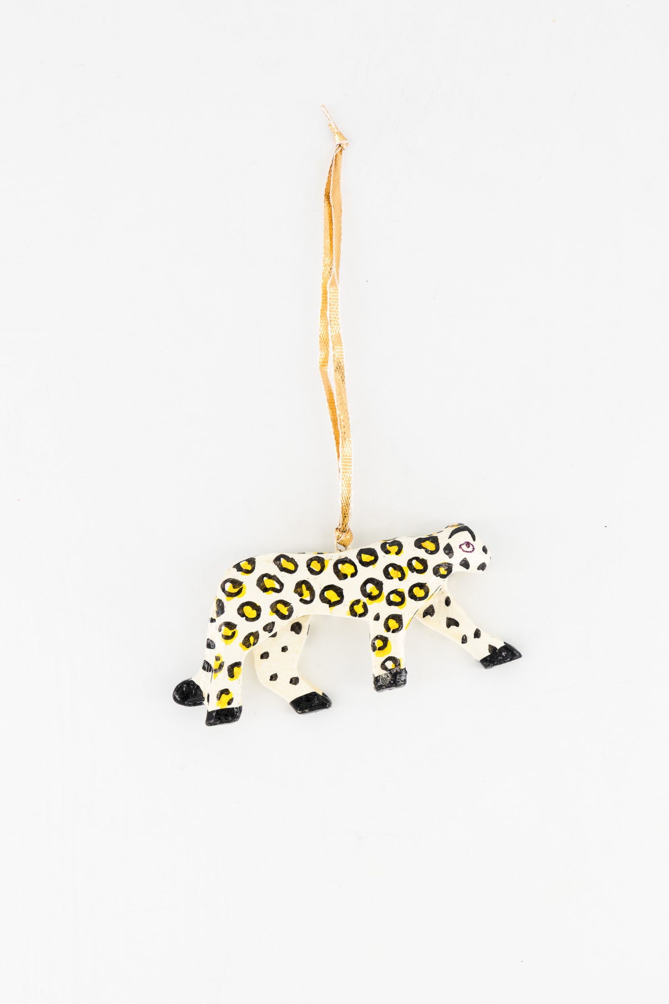 Wood Ornament - Leopard