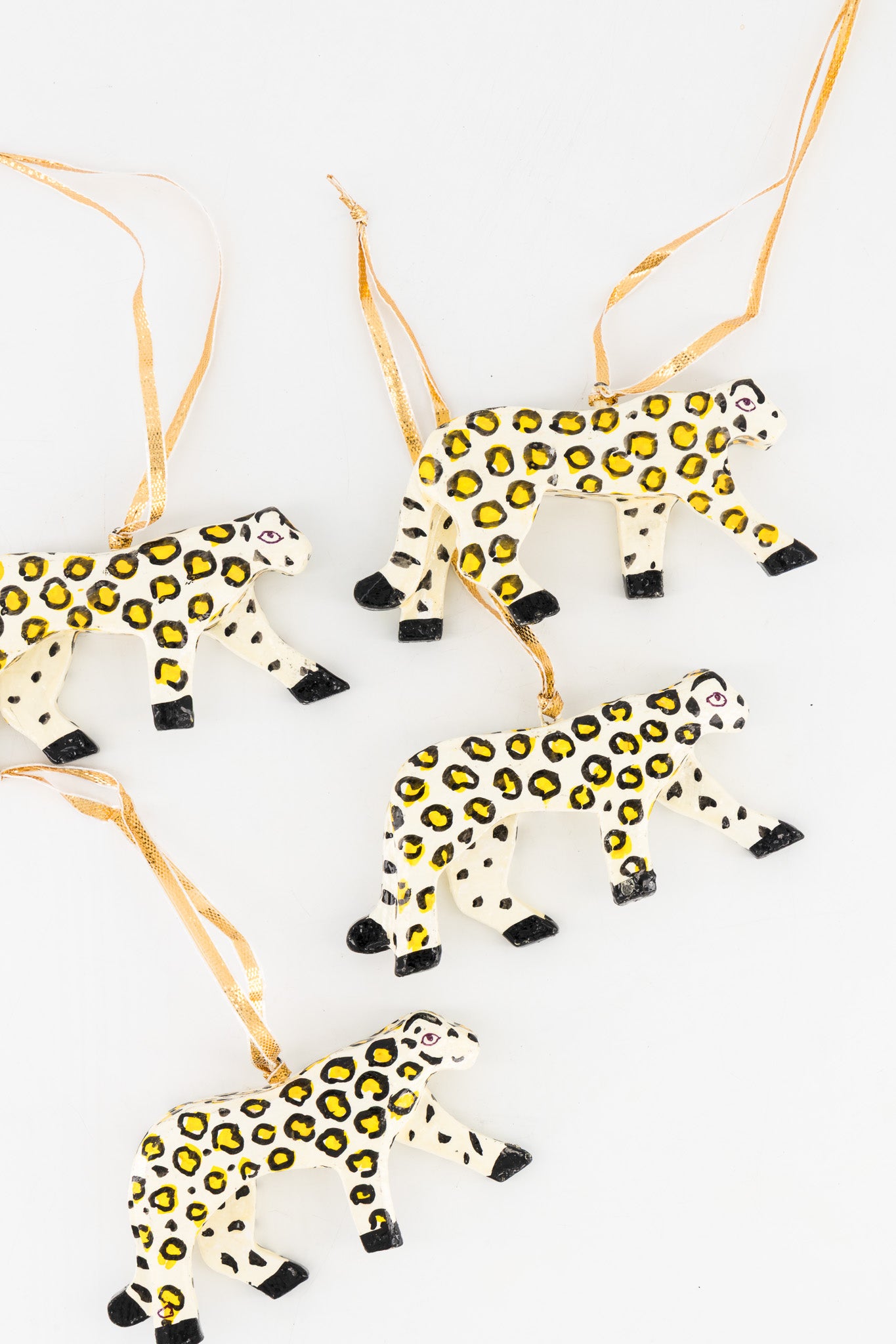 Wood Ornament - Leopard