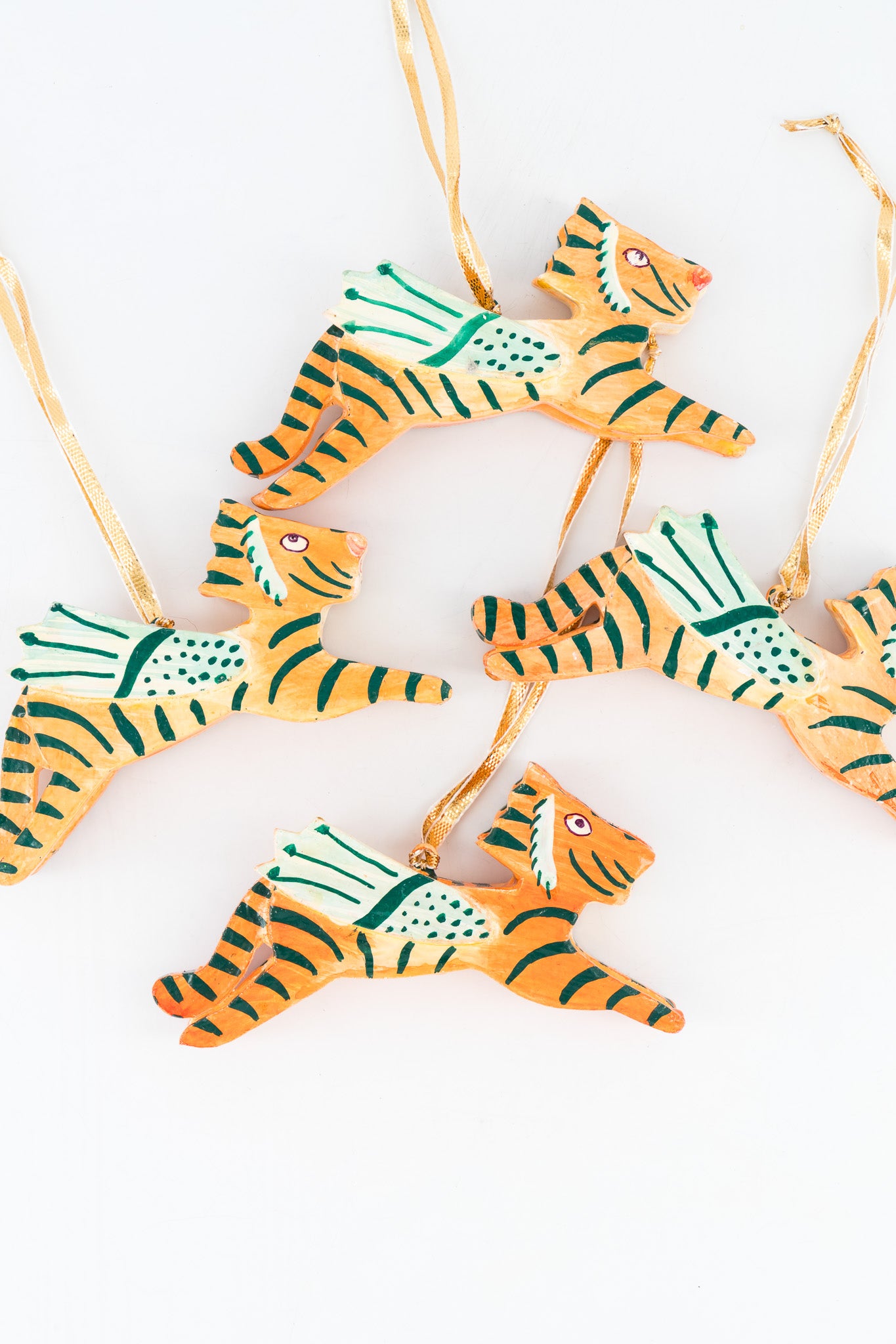 Wood Ornament - Flying Tigers