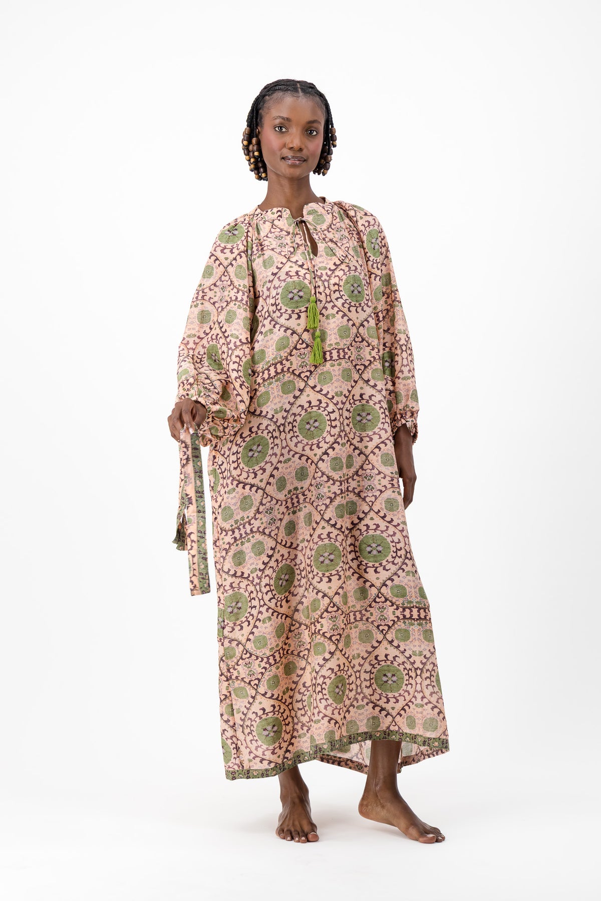 Samantha Dress - Sage Blossom