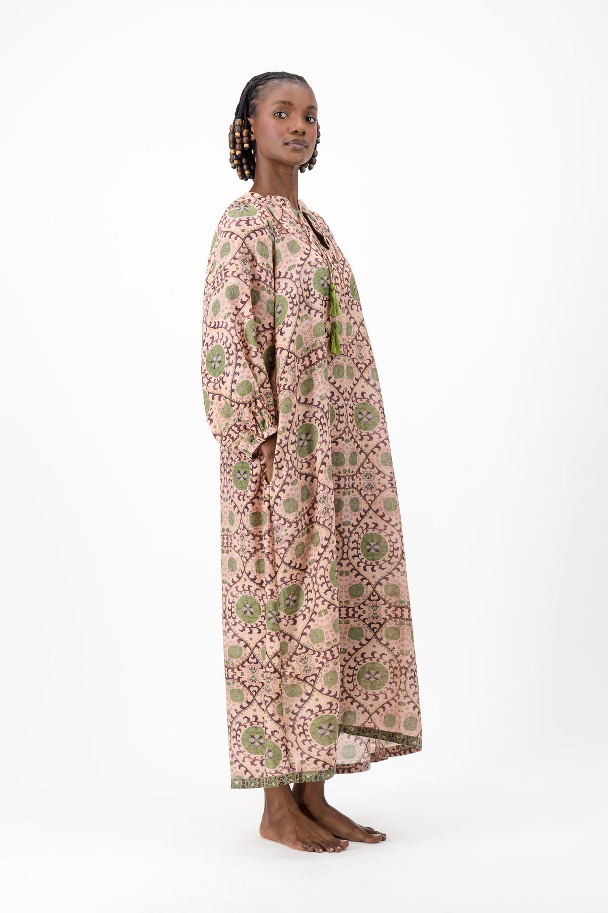 Samantha Dress - Sage Blossom