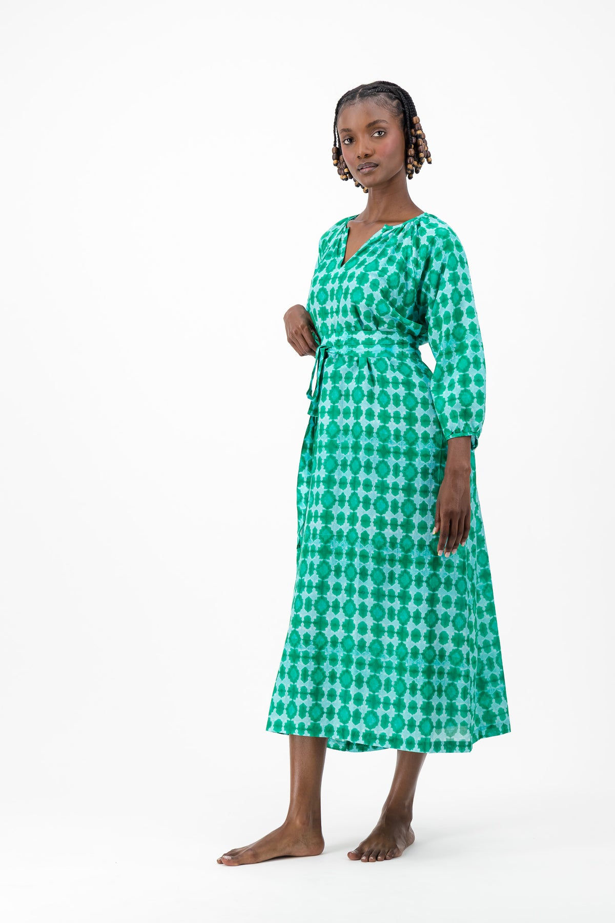 Love Dress - Green Tie Dye