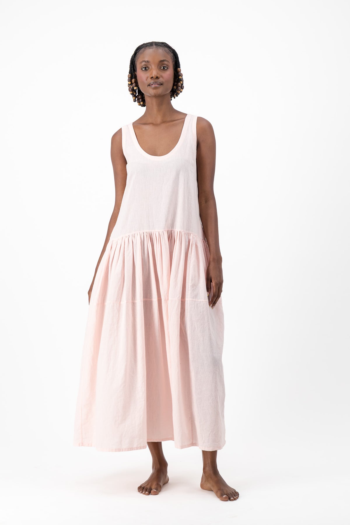 Vest Dress - Rose