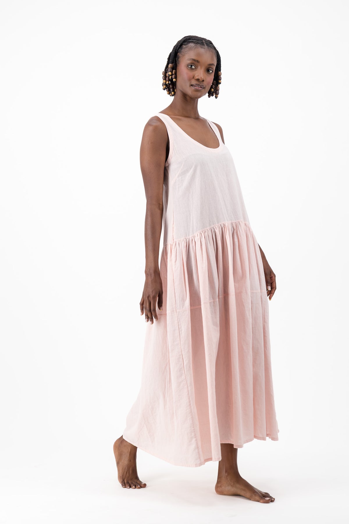 Vest Dress - Rose