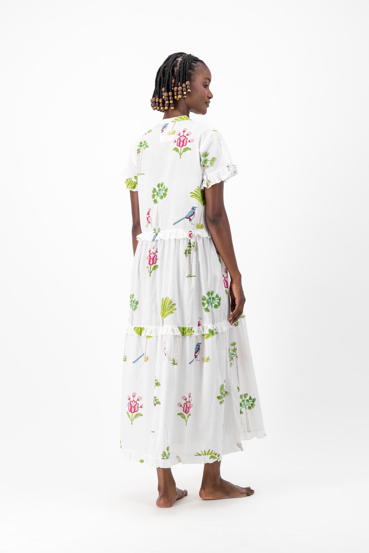 Flore - Palm Bird with Ladder Stitch