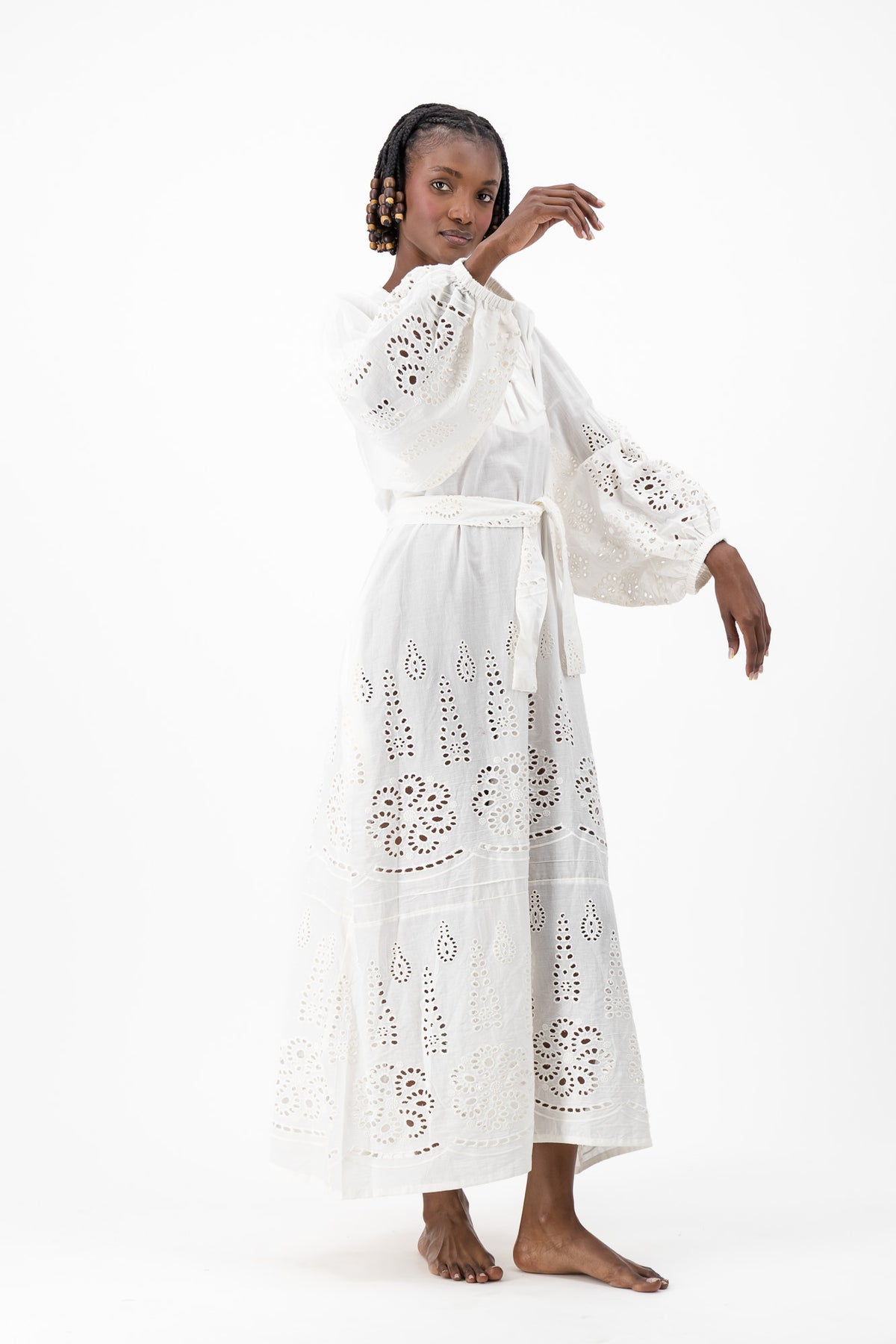 Samantha Dress - Cream Lace