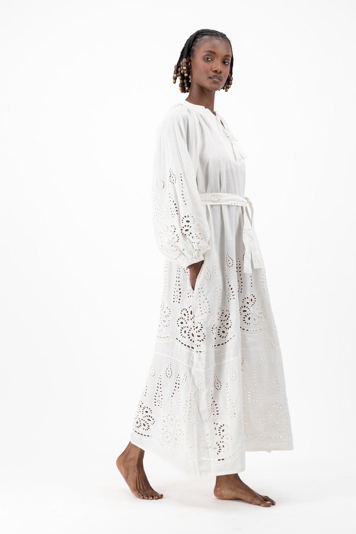 Samantha Dress - Cream Lace