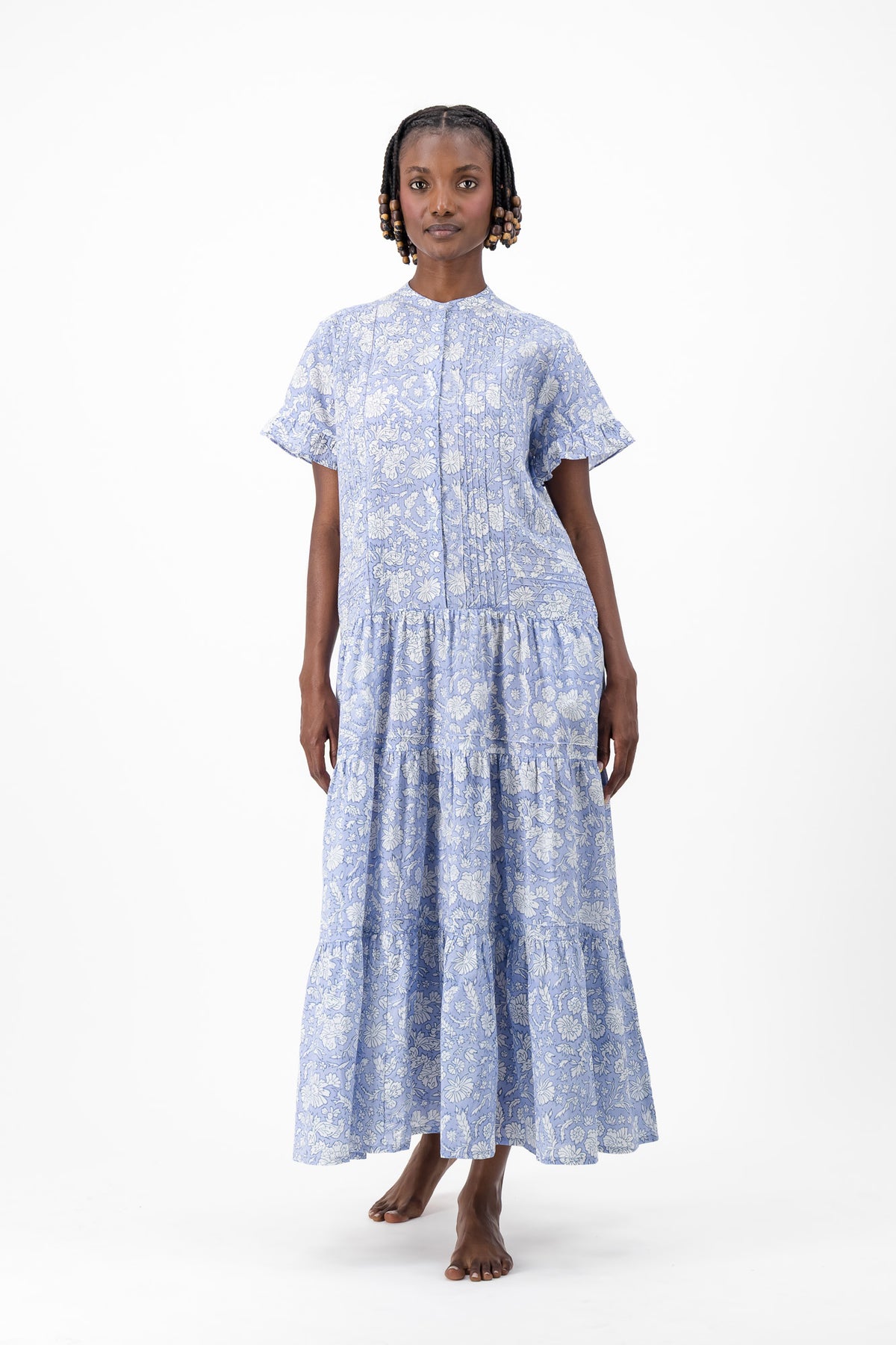 Rowe Dress Block - Blue Block