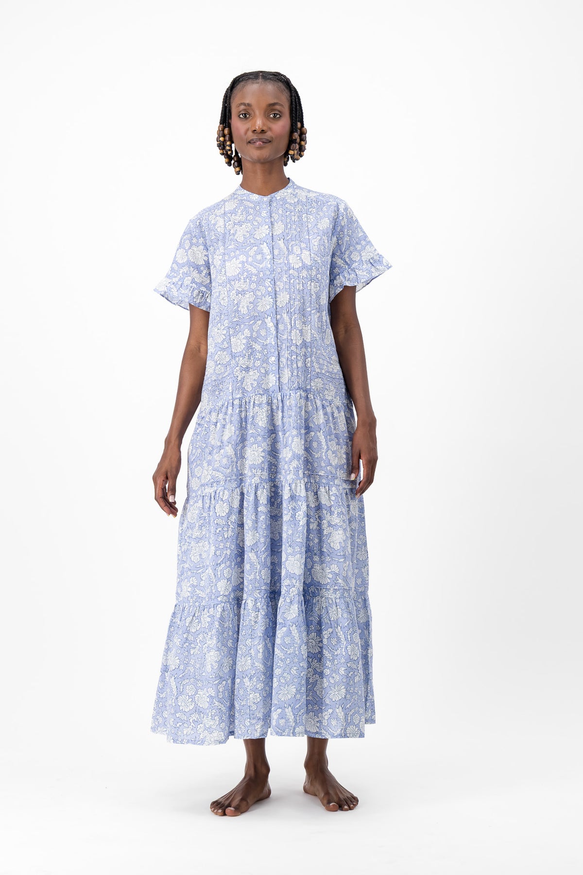 Rowe Dress Block - Blue Block