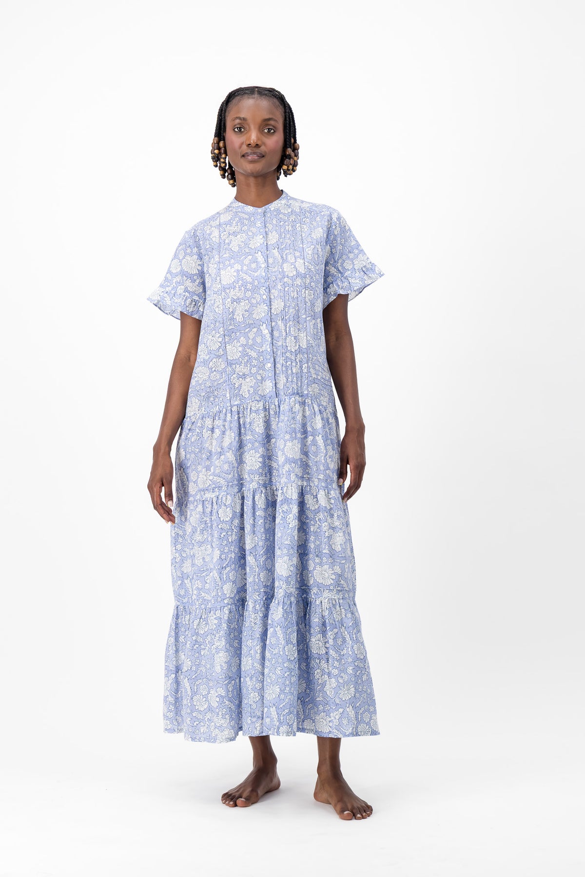 Rowe Dress Block - Blue Block
