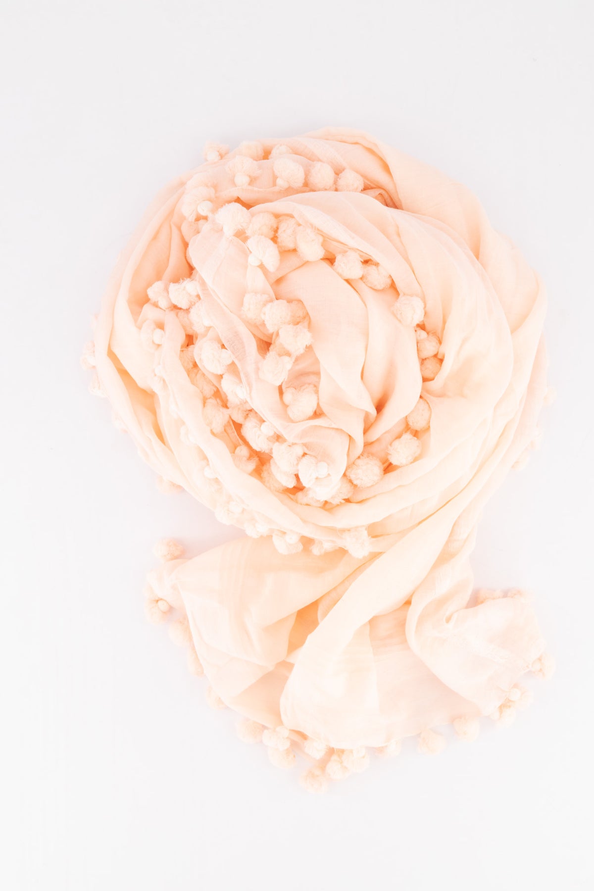 Cotton Silk Handloom Stole - Ballerina