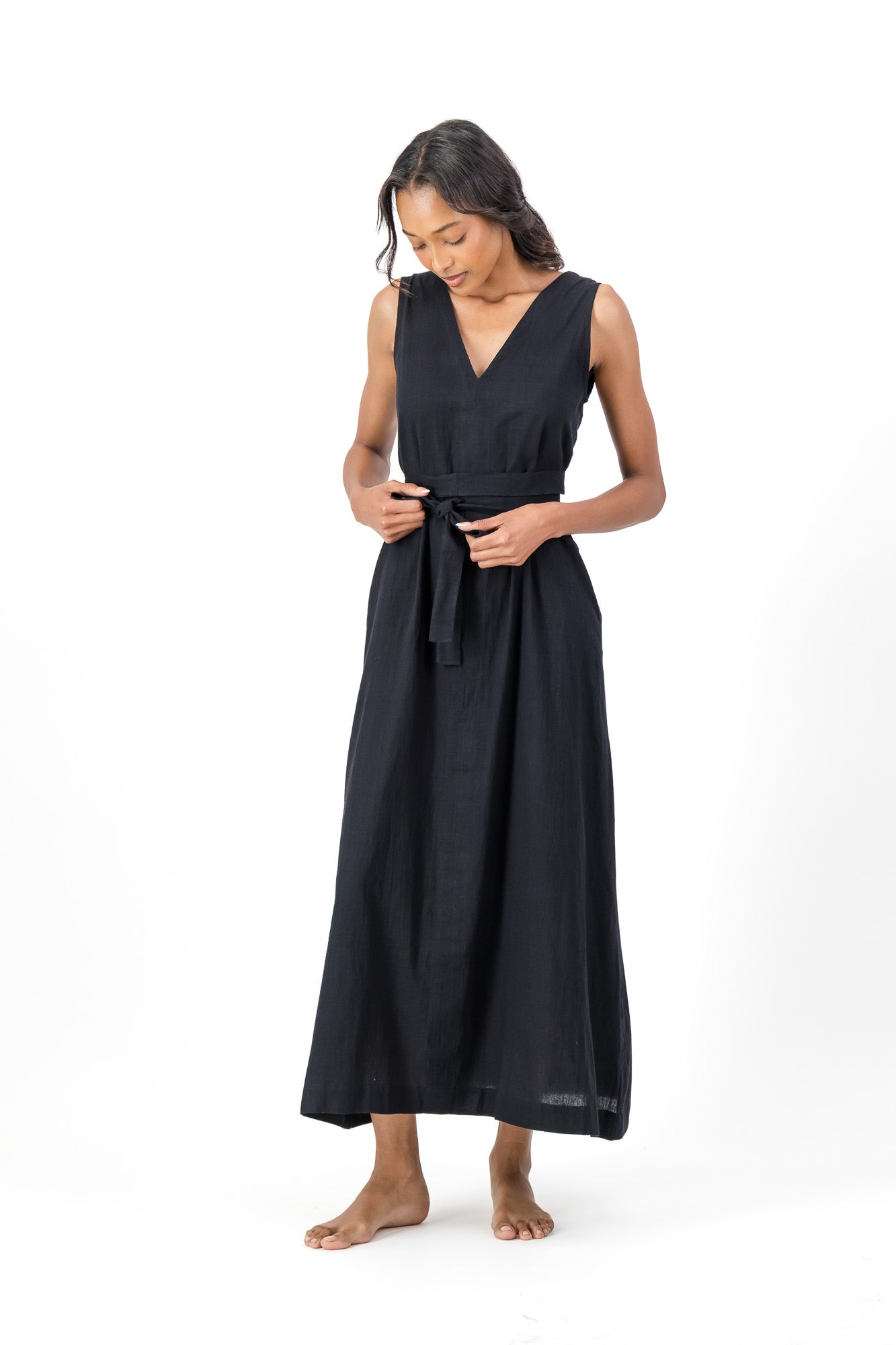 Freedom Dress Handloom - Black