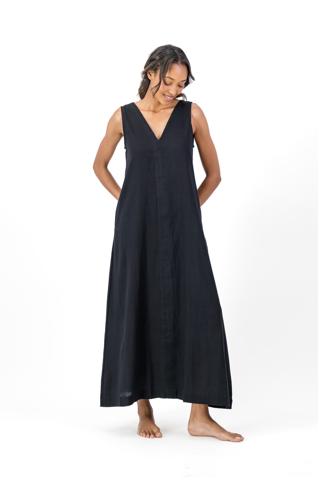 Freedom Dress Handloom - Black