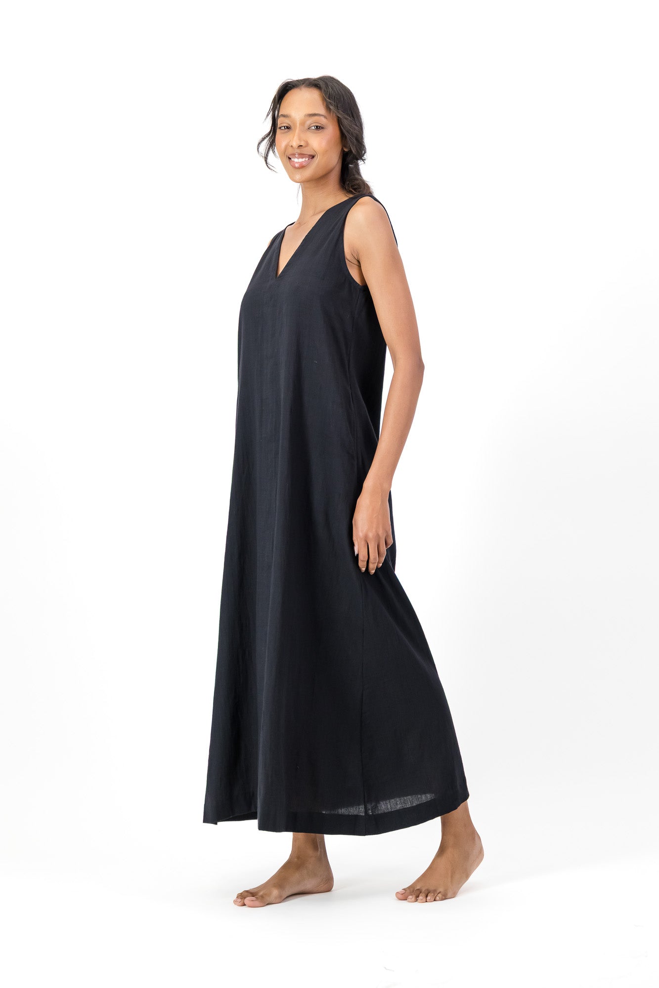 Freedom Dress Handloom - Black