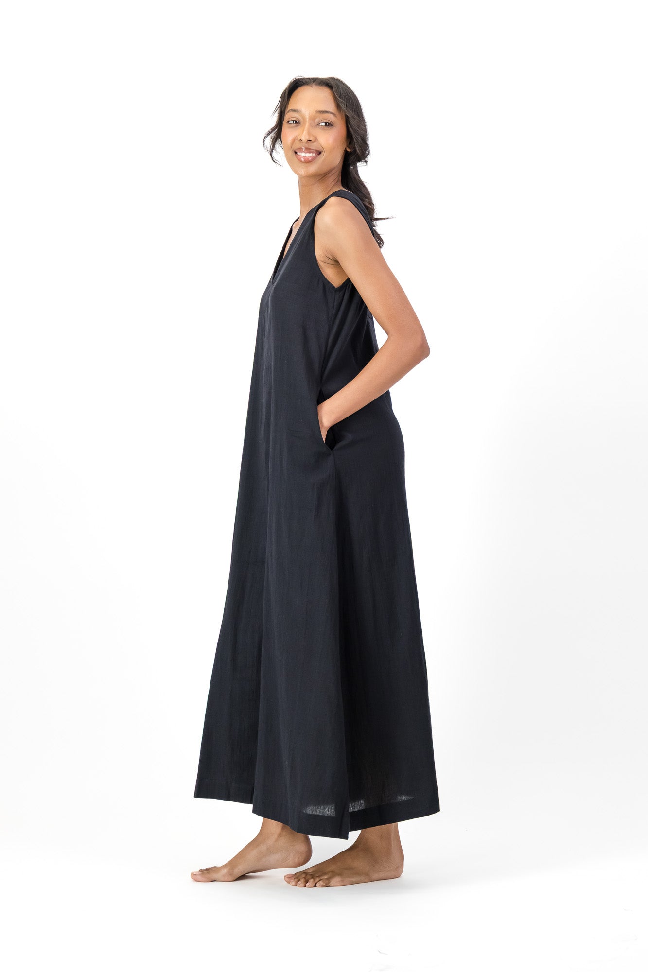 Freedom Dress Handloom - Black